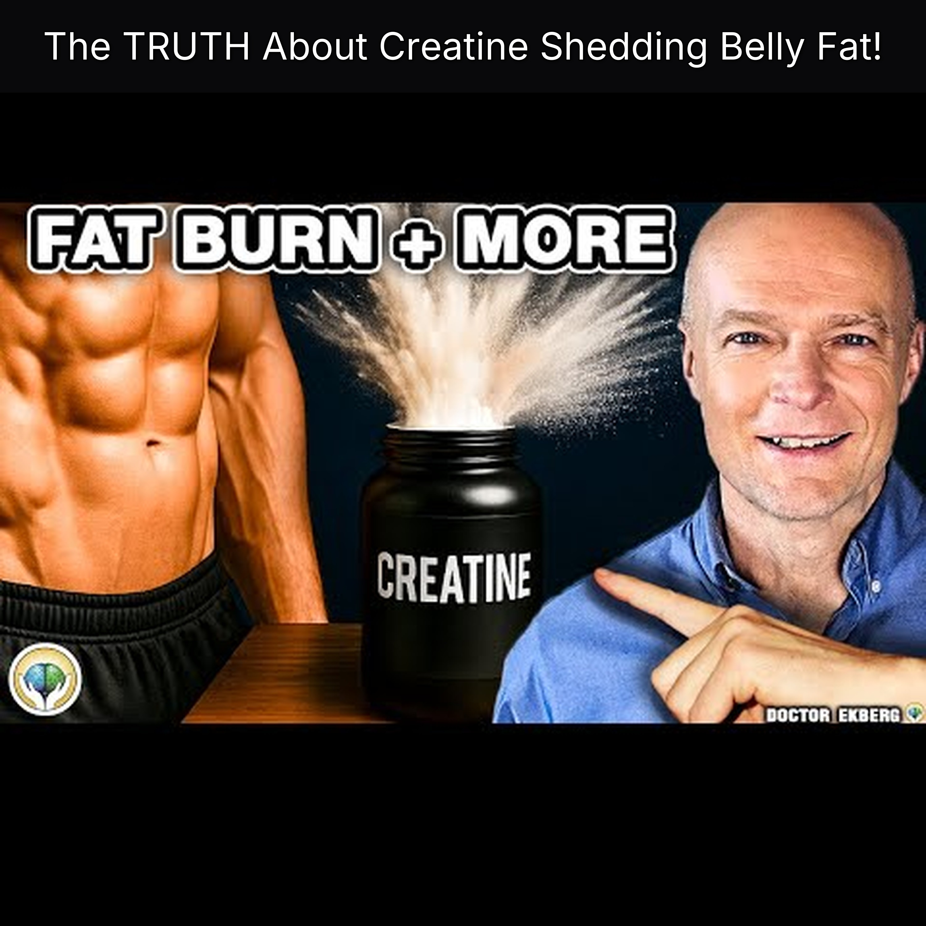 The TRUTH About Creatine Shedding Belly Fat!