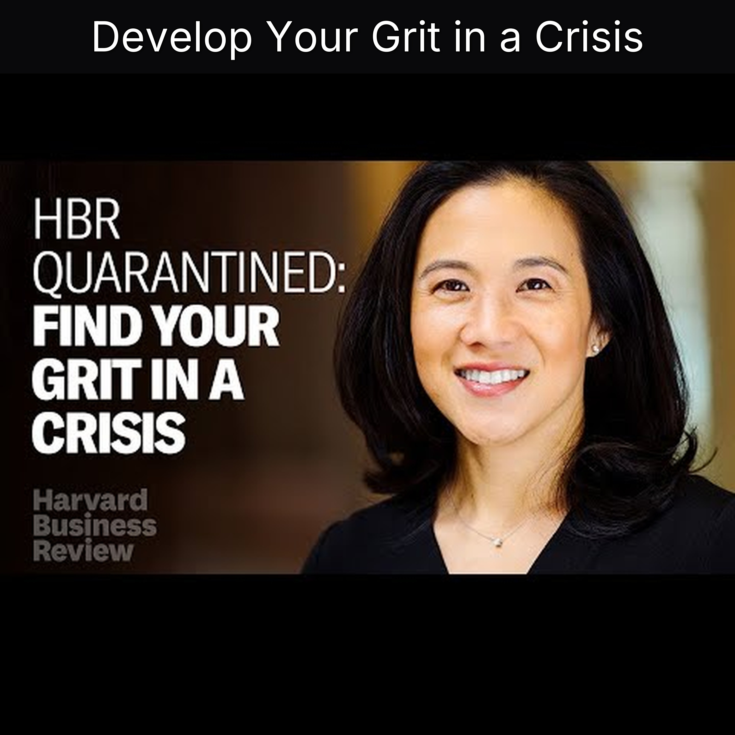 Develop Your Grit in a Crisis