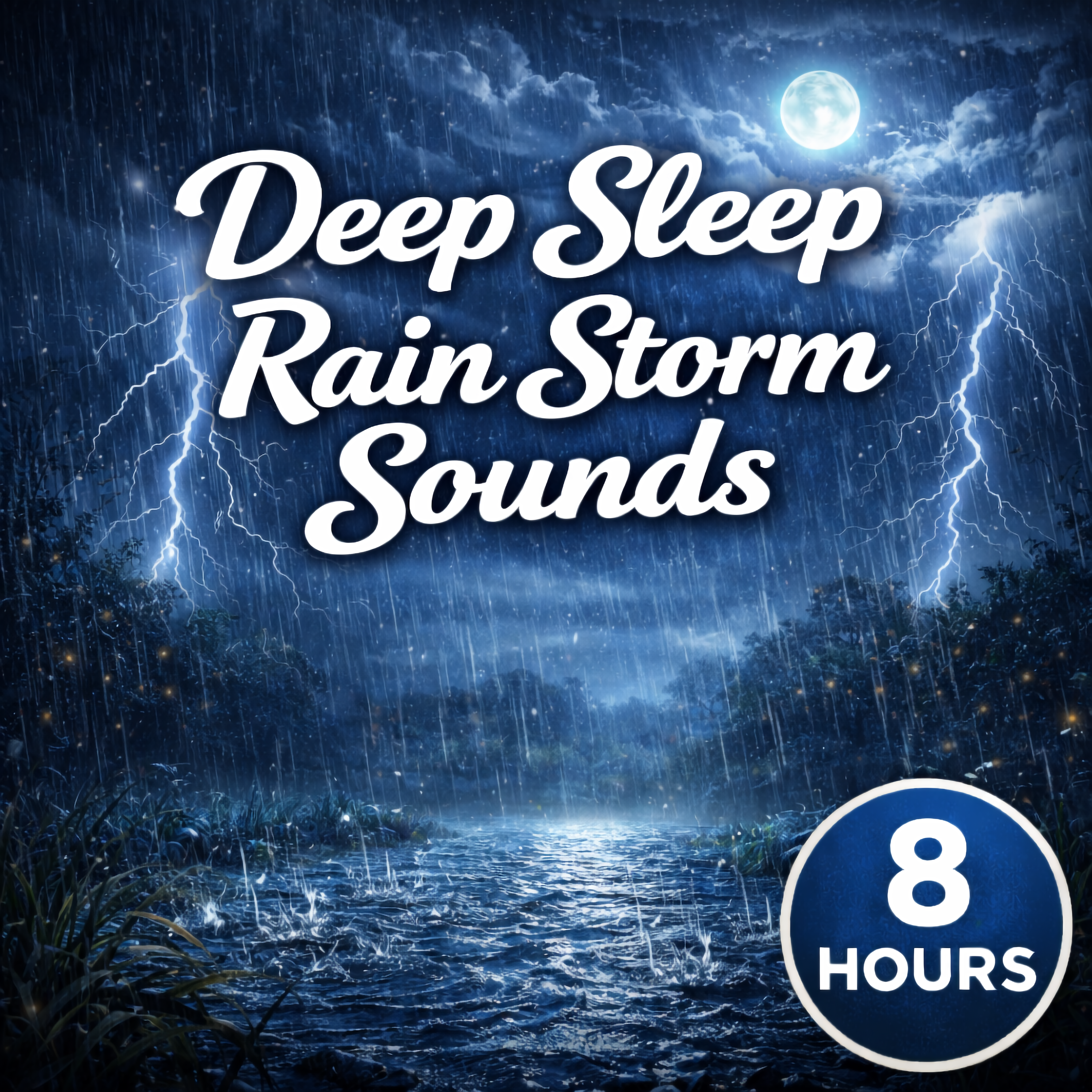 Deep Sleep Rain Storm Sounds