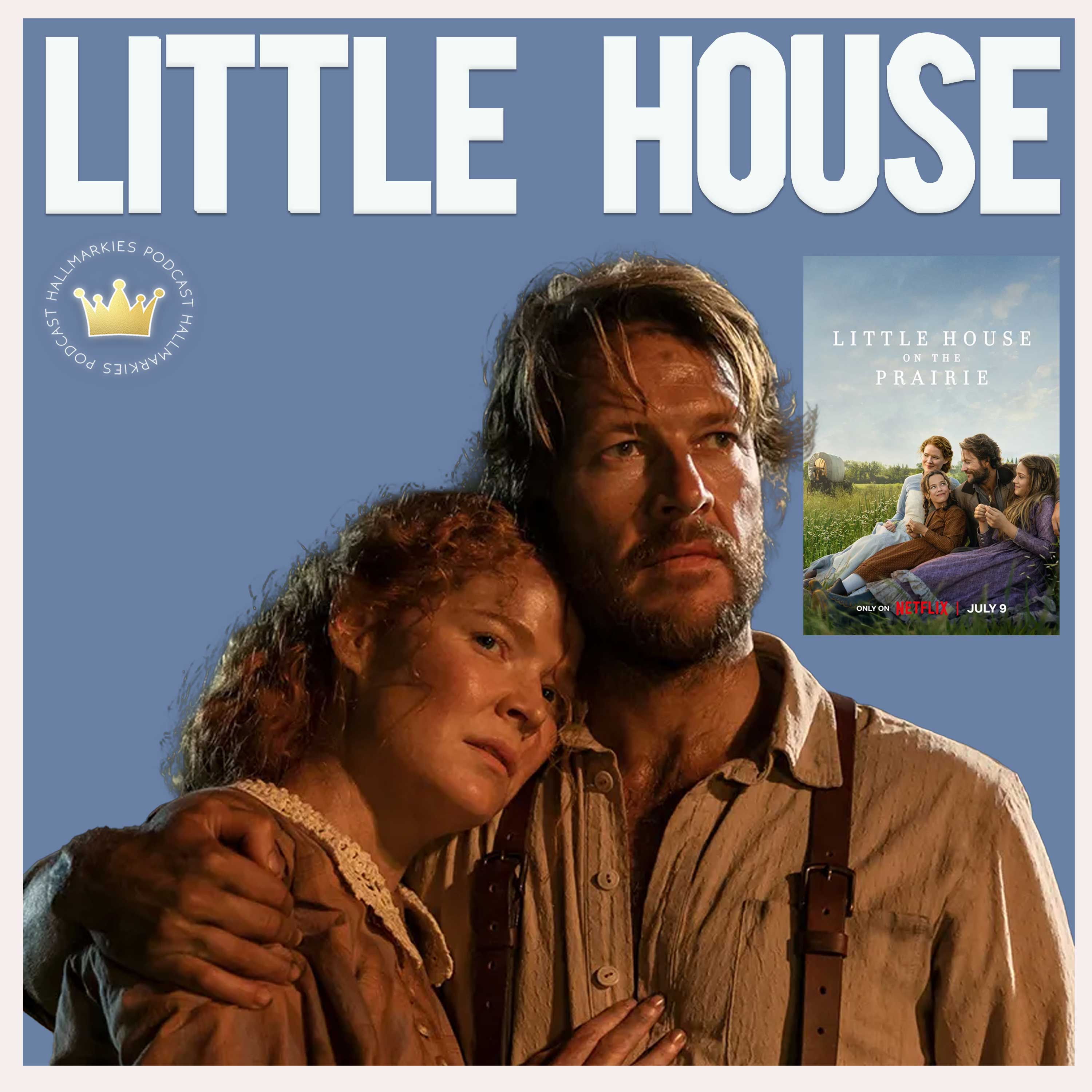 Fire on prairie Surprising finale- Little House on the Prairie s1 Ep 7-8 Recap (Hallmarkies Podcast)