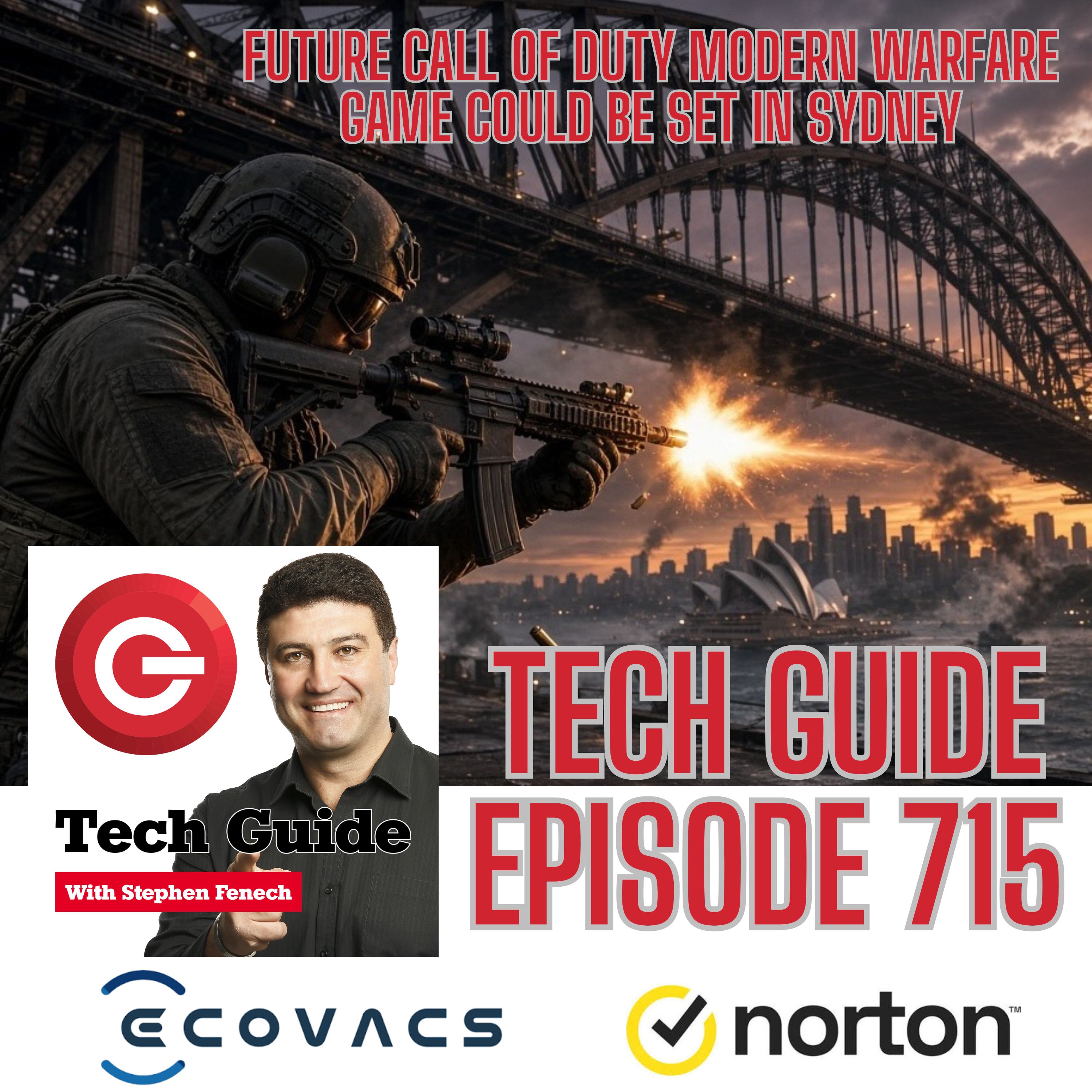 Tech Guide #716 - Future Call of Duty game could be set in Australia, Ecovacs Deebot X12S review