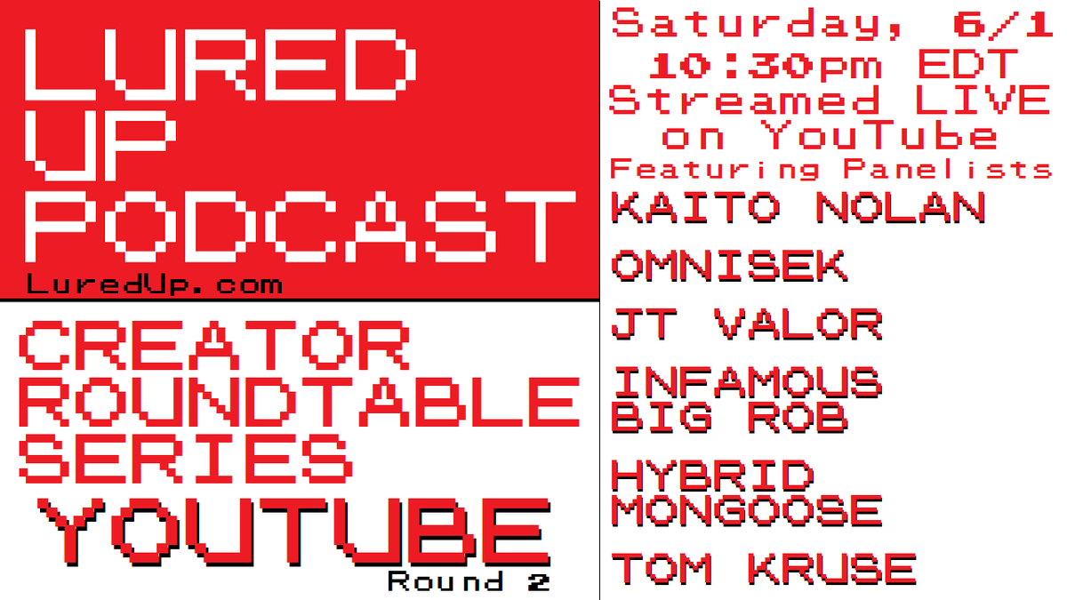 LURED UP PODCAST - Creator Roundtable - YouTube 2 episode artwork