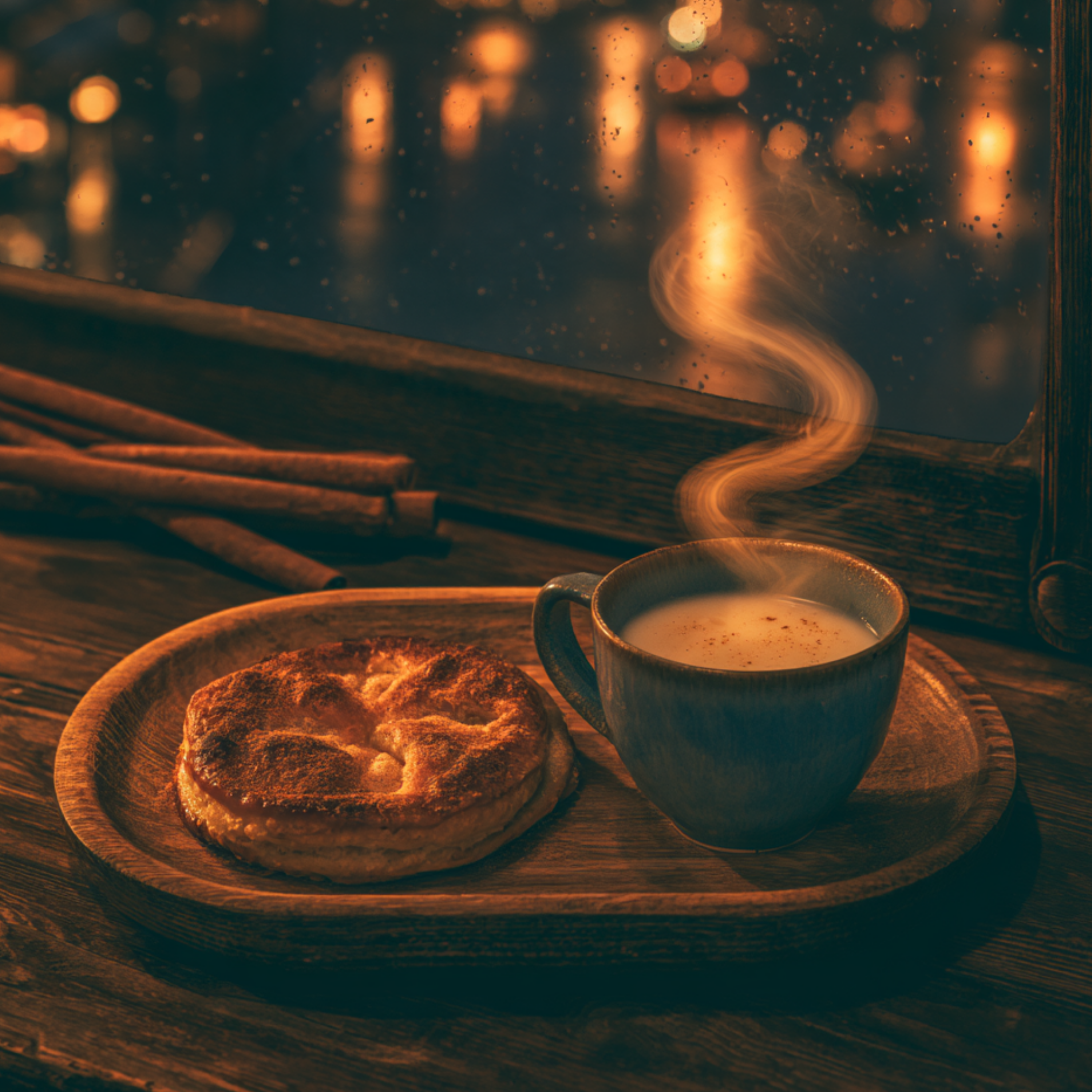 The  Rainy Autumn Bakery - A Cozy Sleep Story to Let Go & Sleep Deep