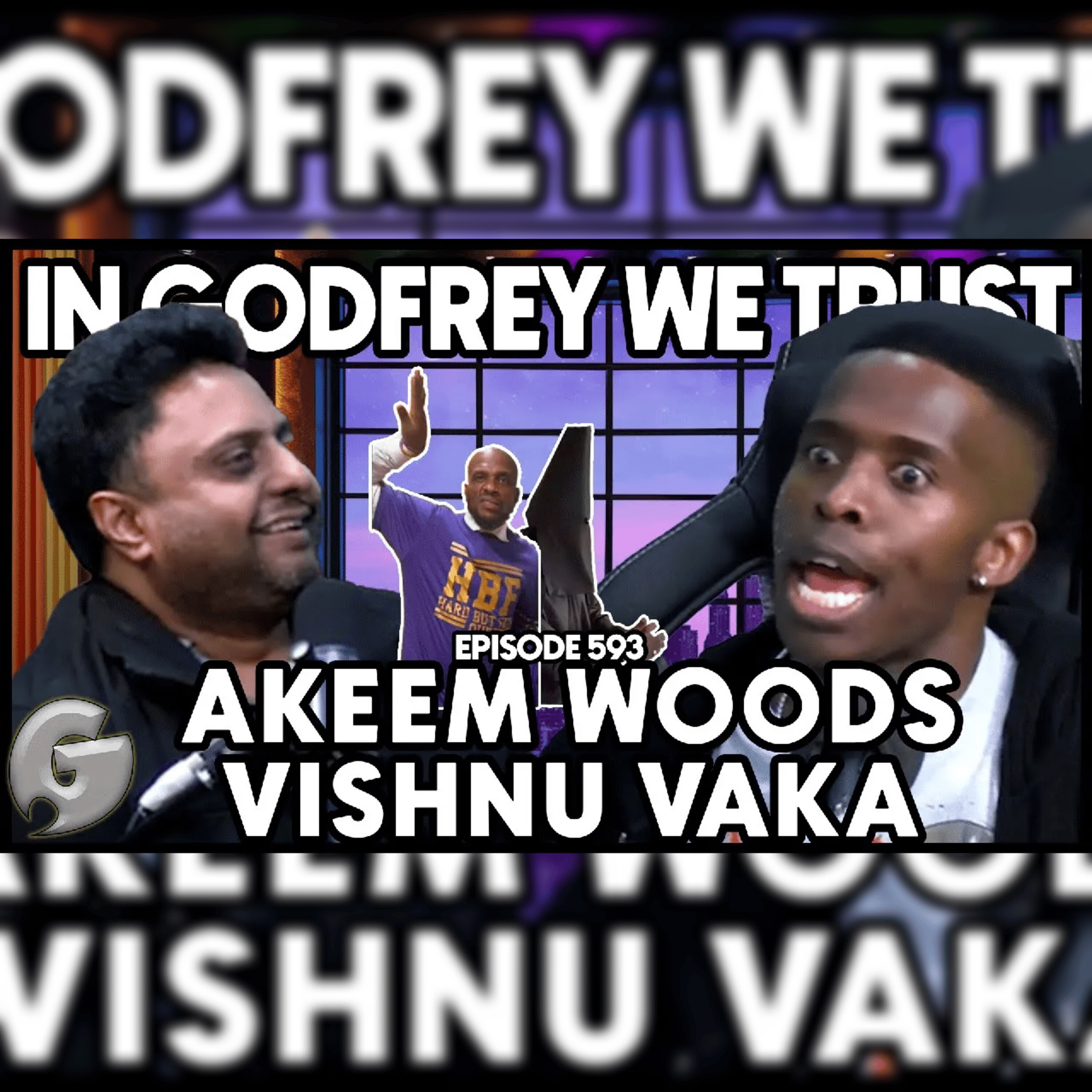 593. Ober and Ober Again l Vishnu Vaka & Akeem Woods episode artwork