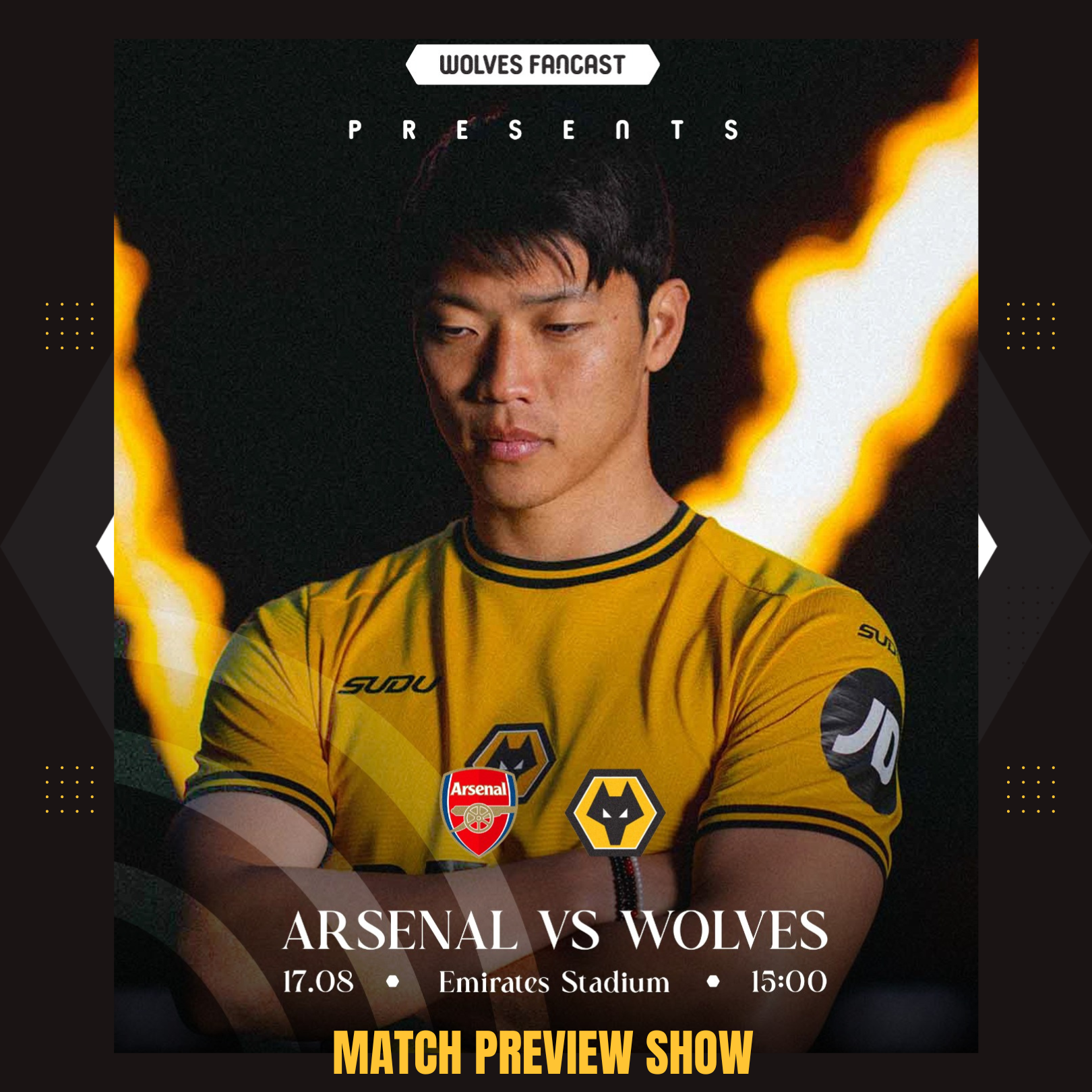 ARSENAL WOLVES MATCH PREVIEW - AHHH SHIDT, HERE WE GO AGAIN! episode artwork