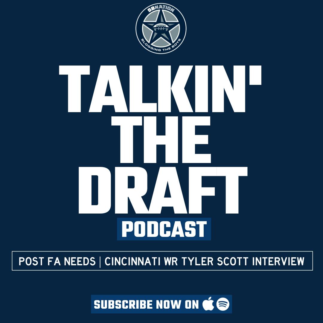 Talkin' The Draft: Post FA Needs | Cincinnati WR Tyler Scott Interview
