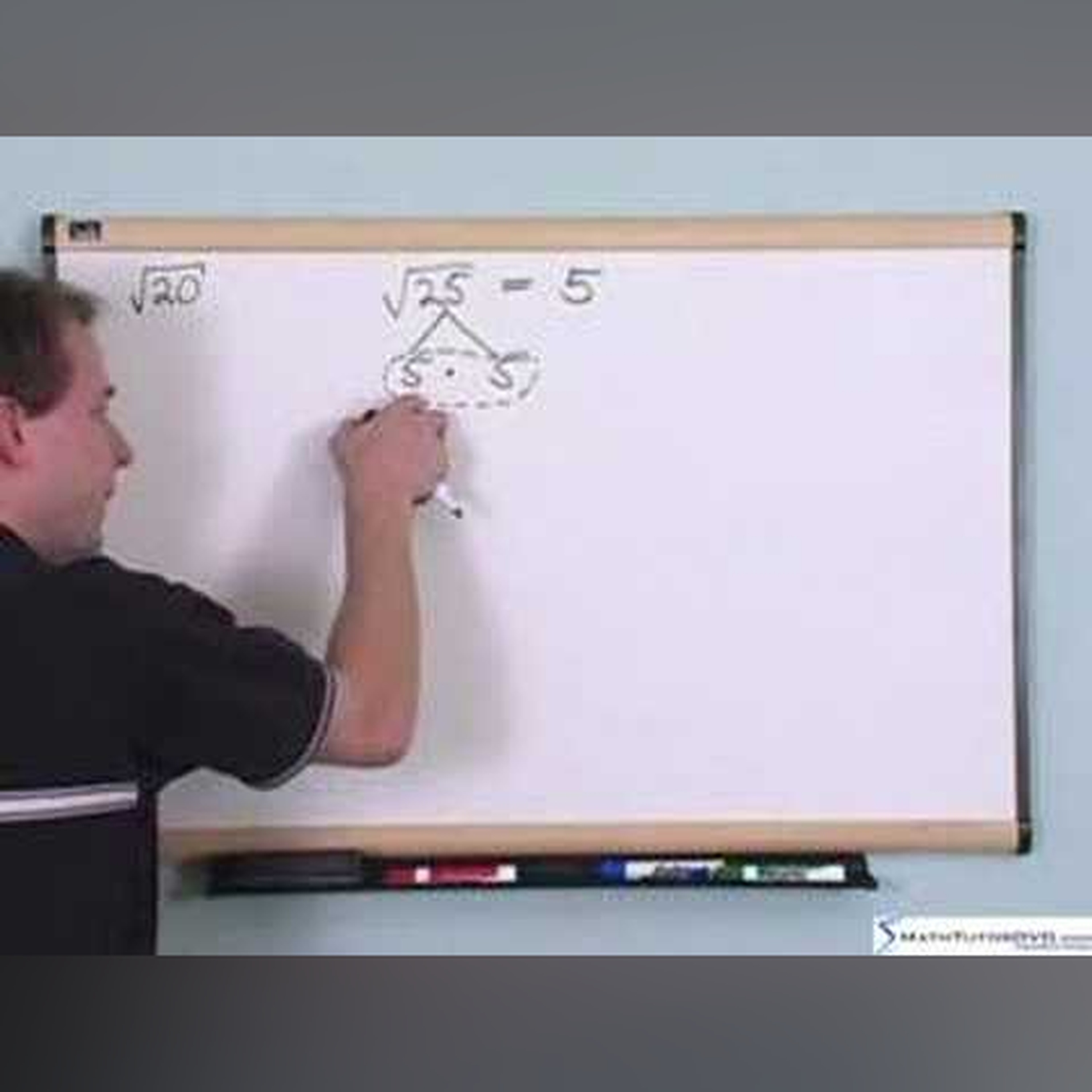 Algebra 2 Tutor - Simplifying Radical Expressions