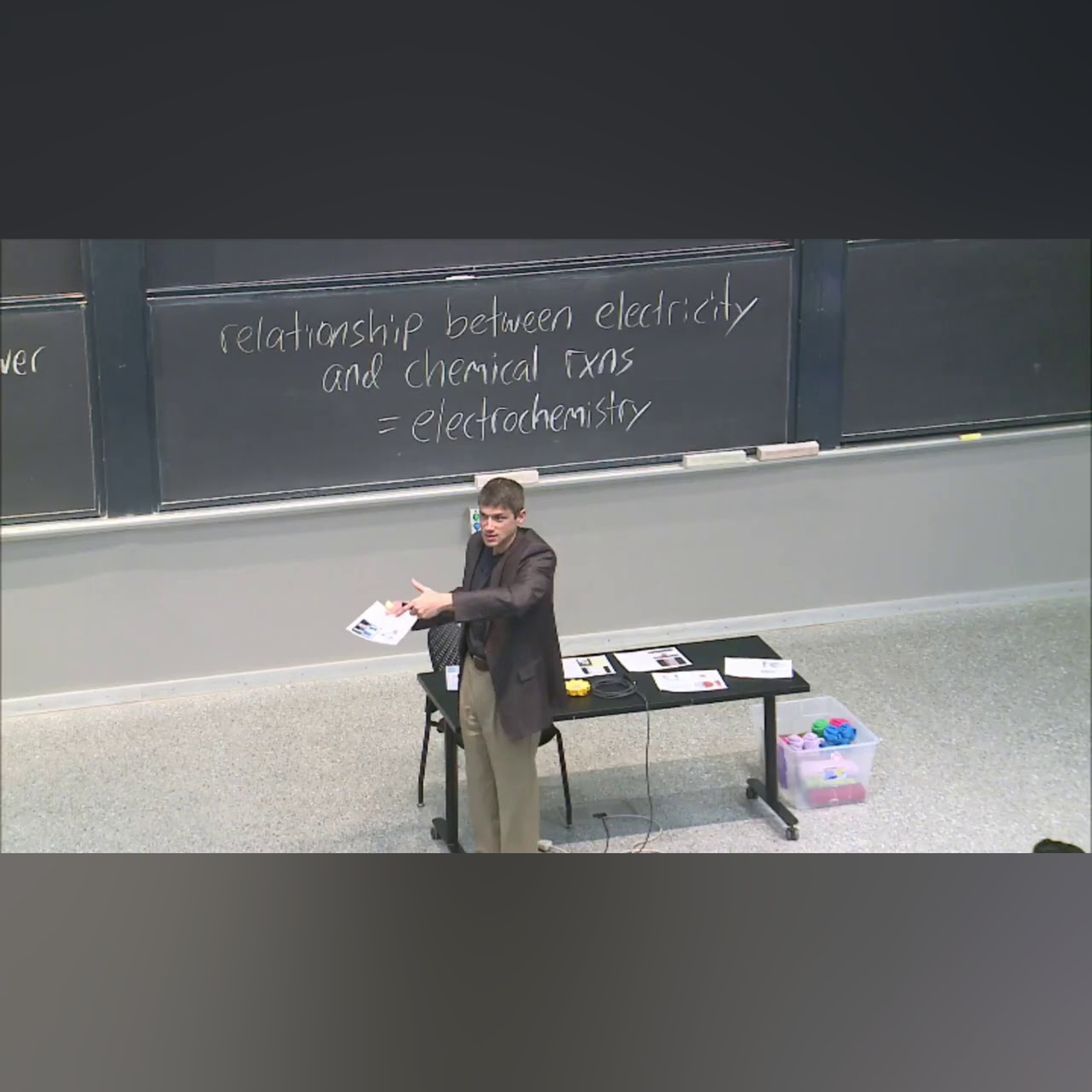 Additional Lecture 2. The Chemistry of Batteries (Intro to Solid-State Chemistry 2019)