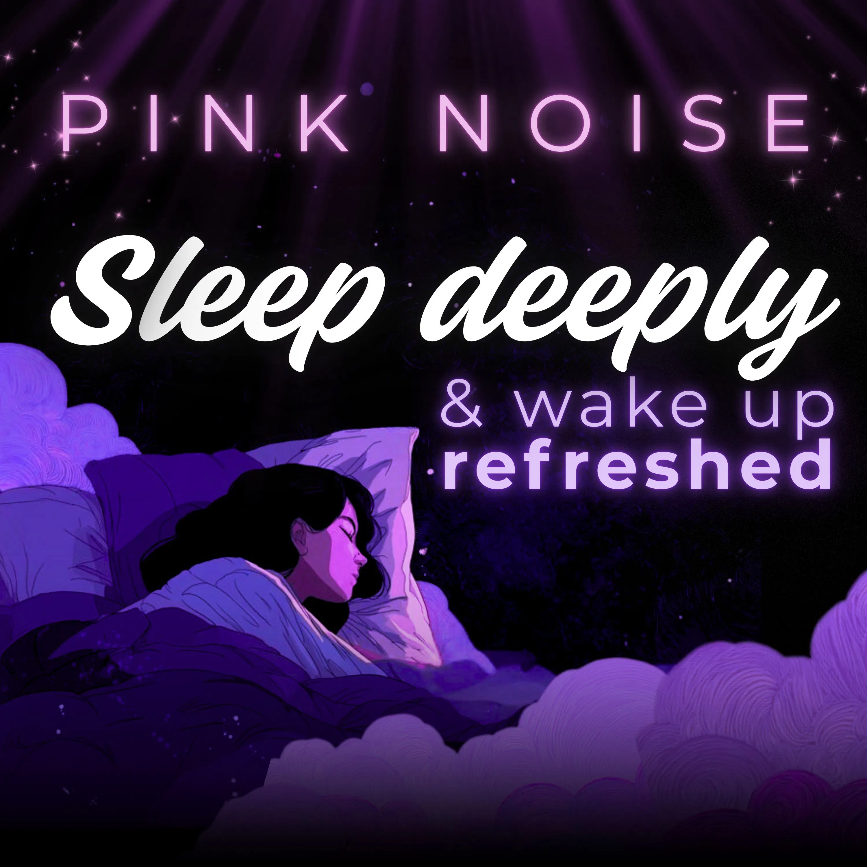 Sleep Hypnosis Meditation for Exhaustion, Fatigue, Burnout | Pink Noise & Delta Waves