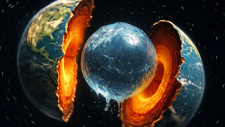 Un Immense Océan Souterrain Découvert Dans les Profondeurs de la Terre