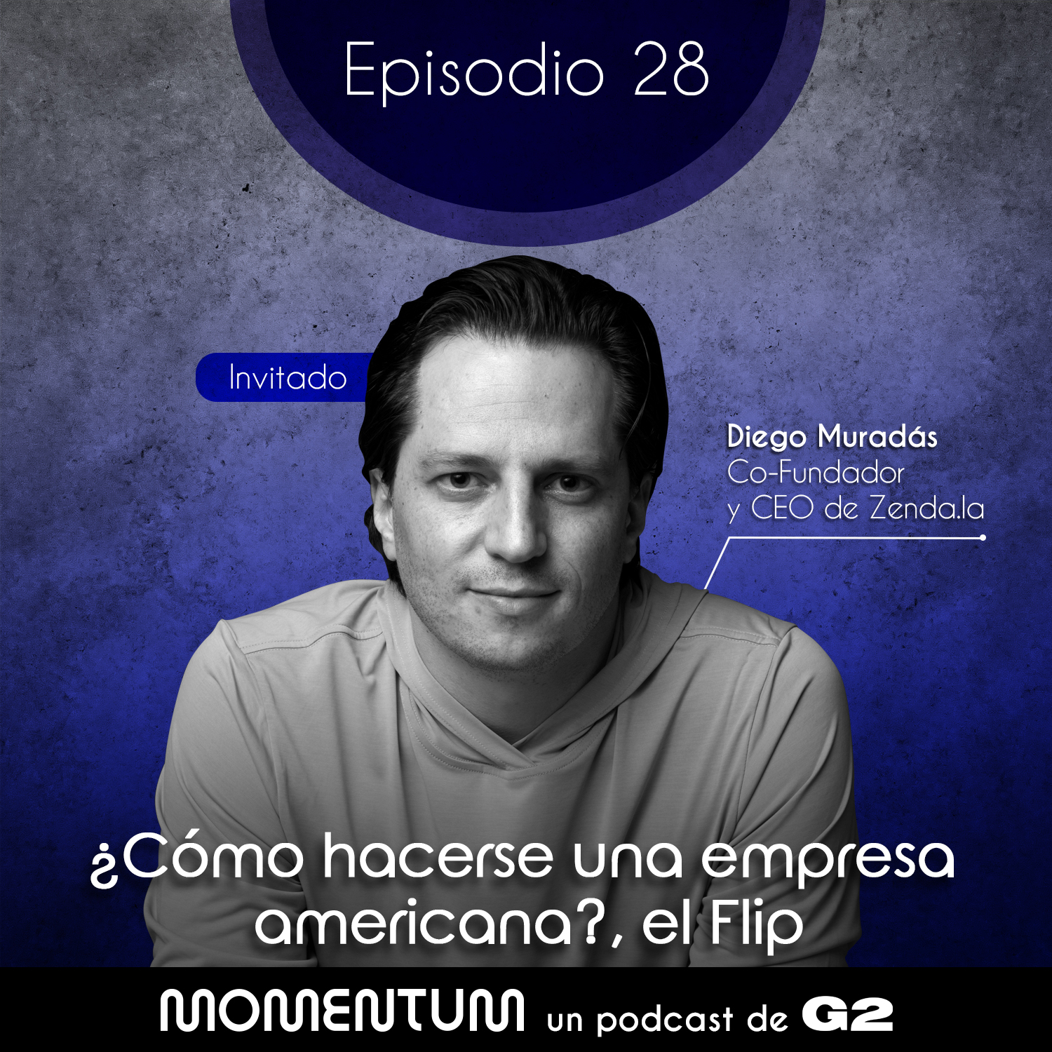 28: Portfolio Talks | ¿Cómo hacerse una empresa americana? (El Flip) | Diego Muradás Zenda.la episode artwork