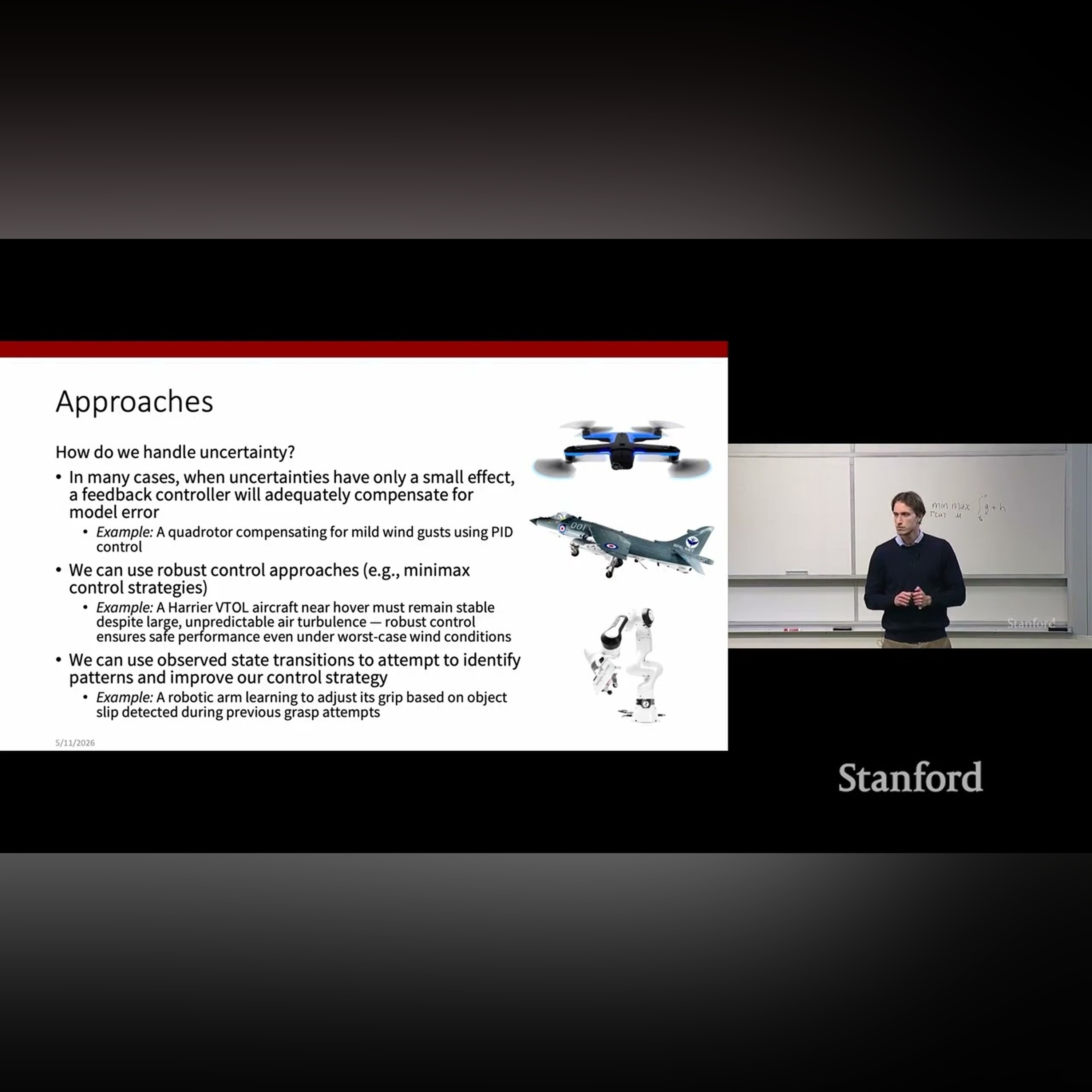 Stanford AA203 Optimal and Learning-Based Control | Spring 2026 | Lecture 13: Intro to Learning