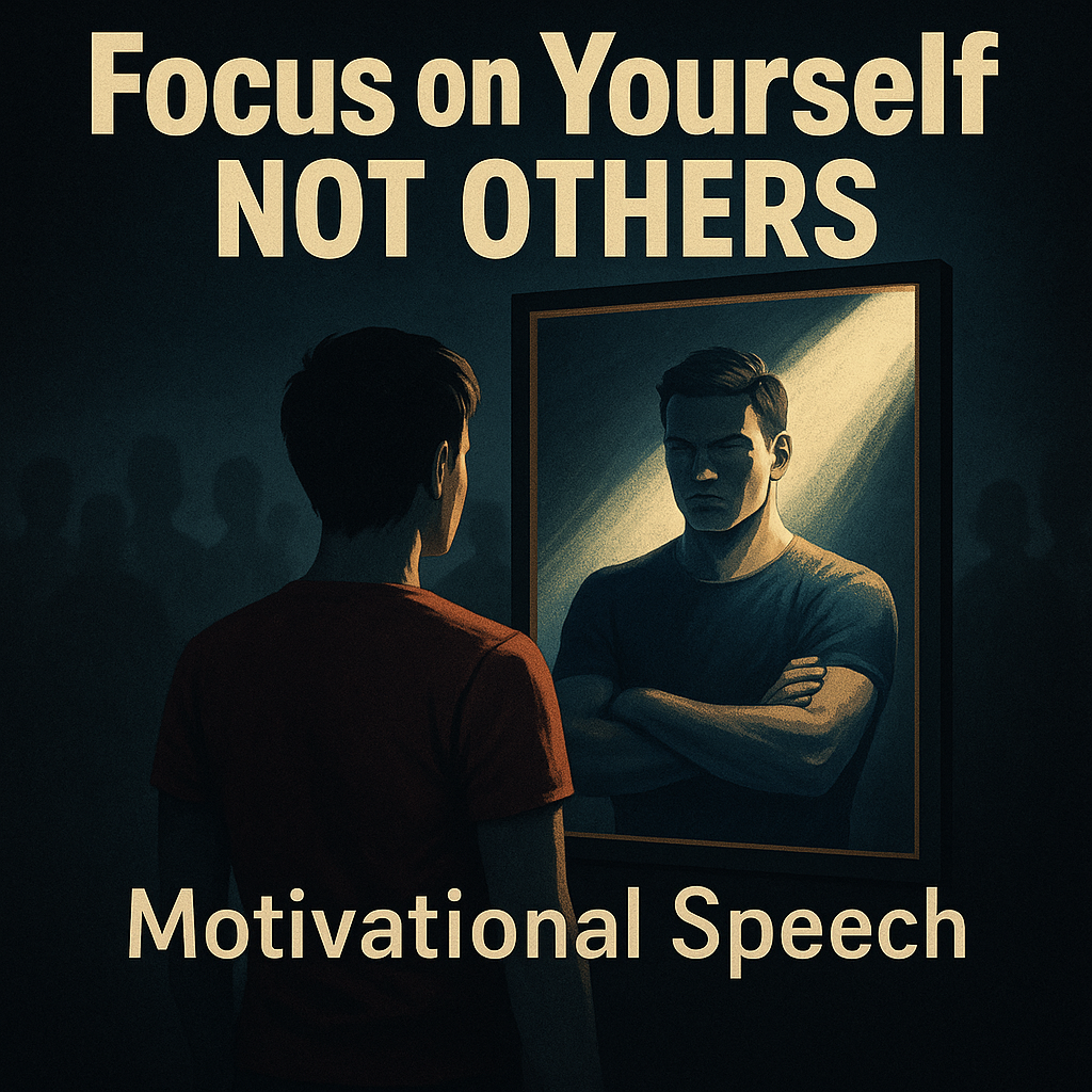 Focus on Yourself NOT OTHERS – Motivational Speech to Take Control