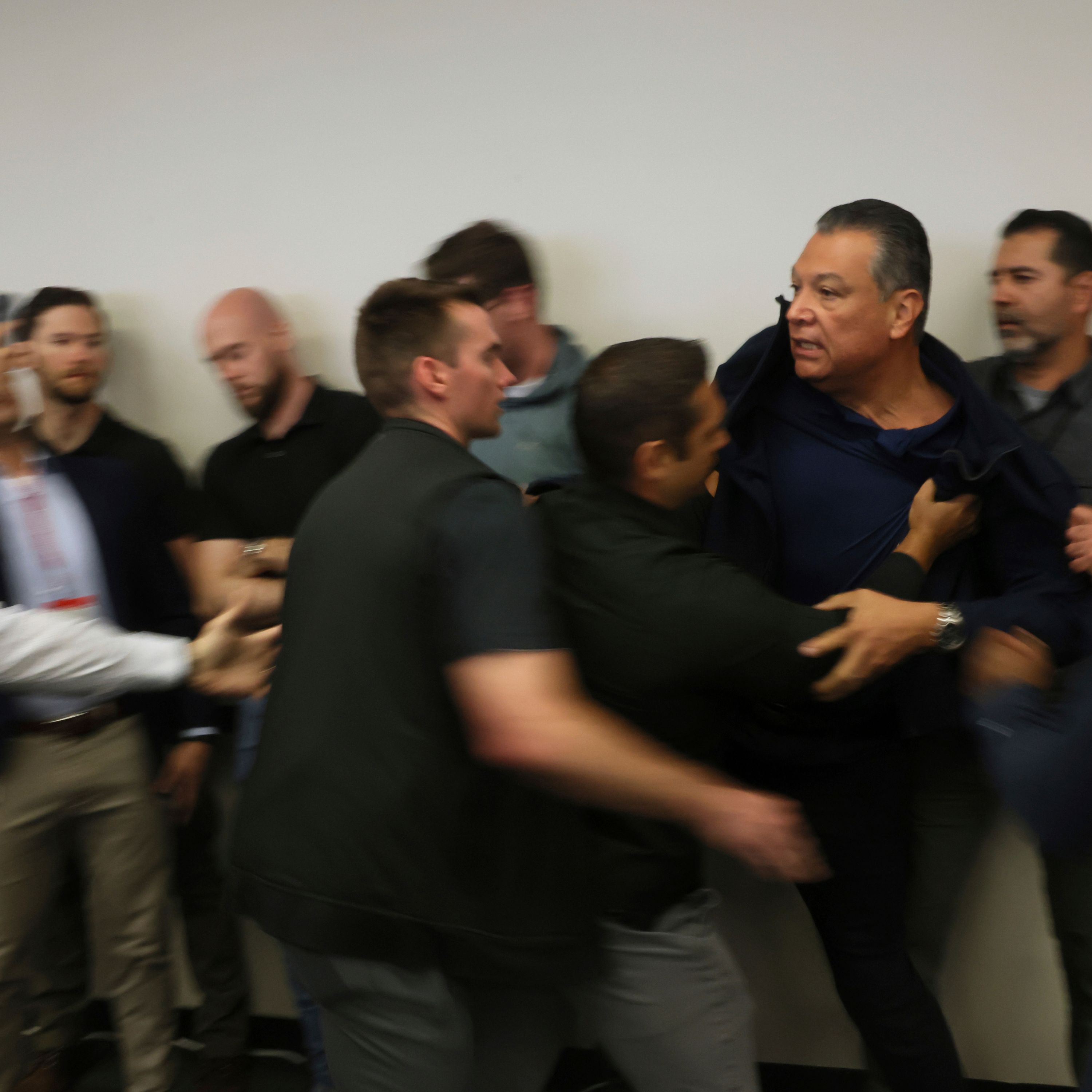 Sen. Padilla Forcibly Removed From Immigration Briefing