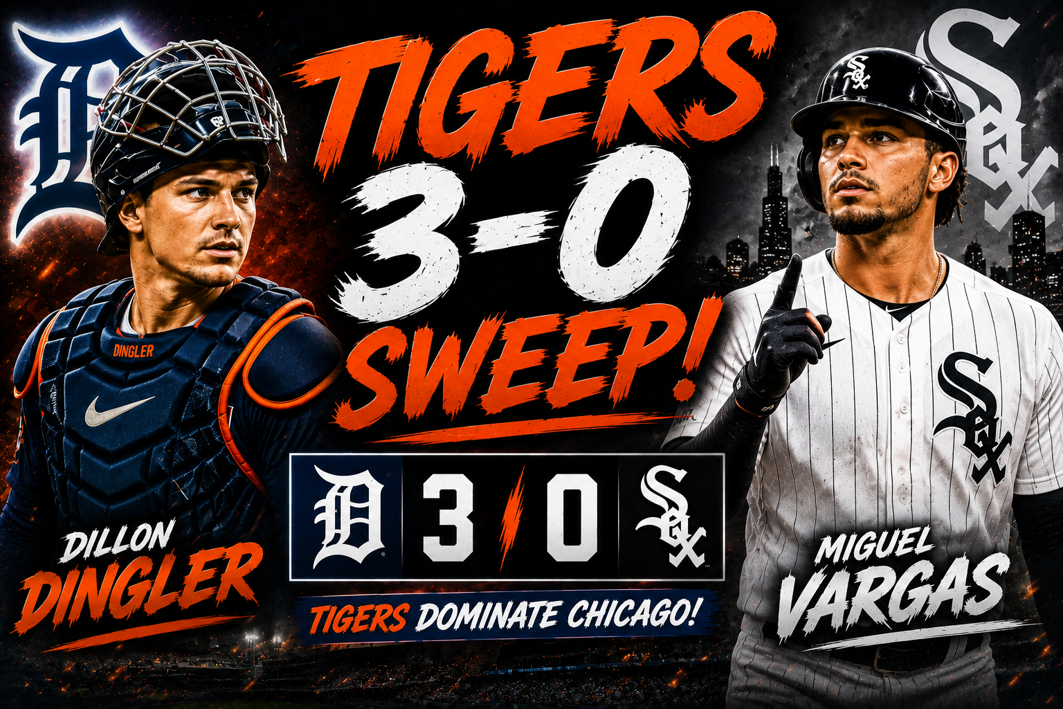 Tigers Sweep the Weekend Series vs Chicago episode artwork