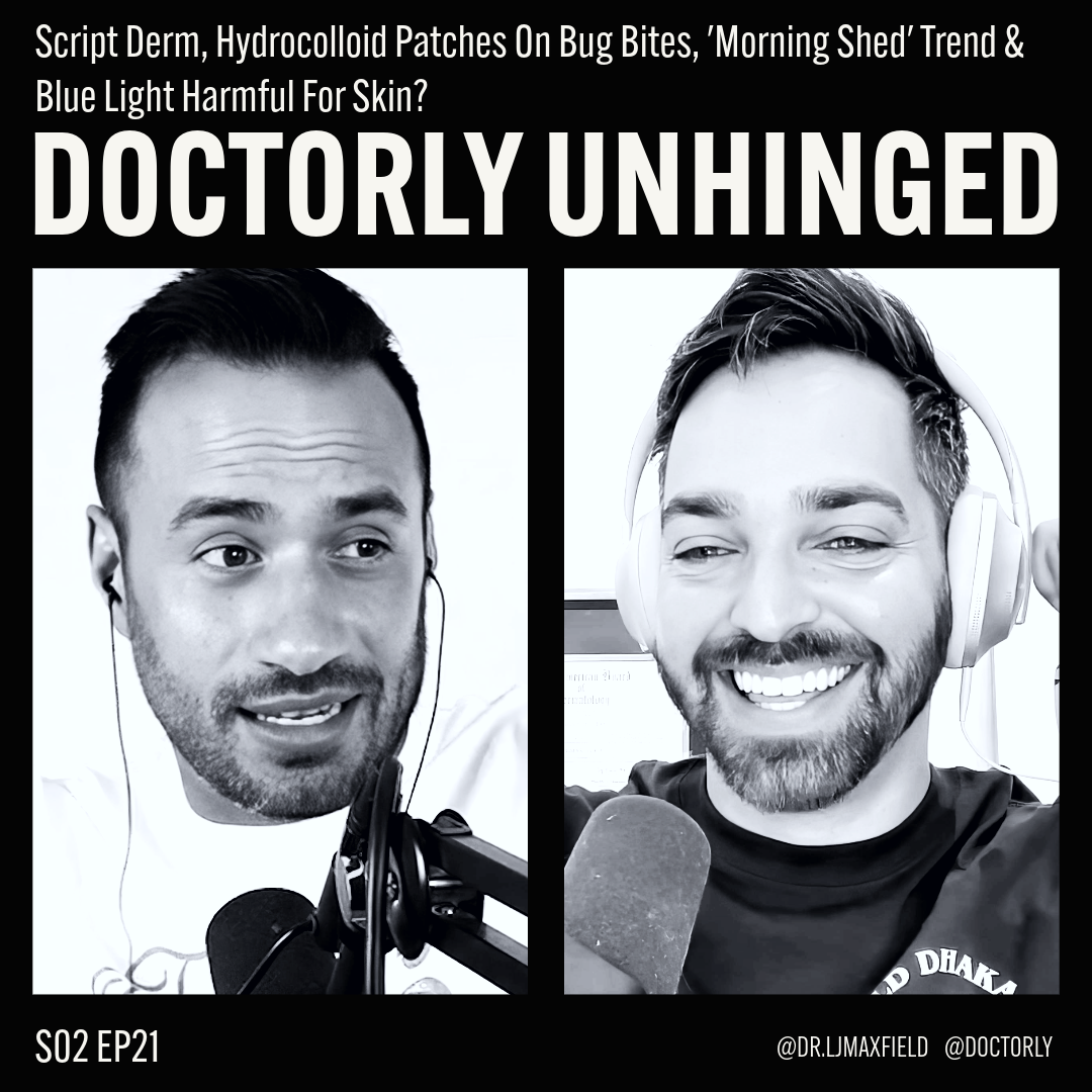 Script Derm, Hydrocolloid Patches On Bug Bites, 'Morning Shed' Trend & Blue Light Harmful For Skin?