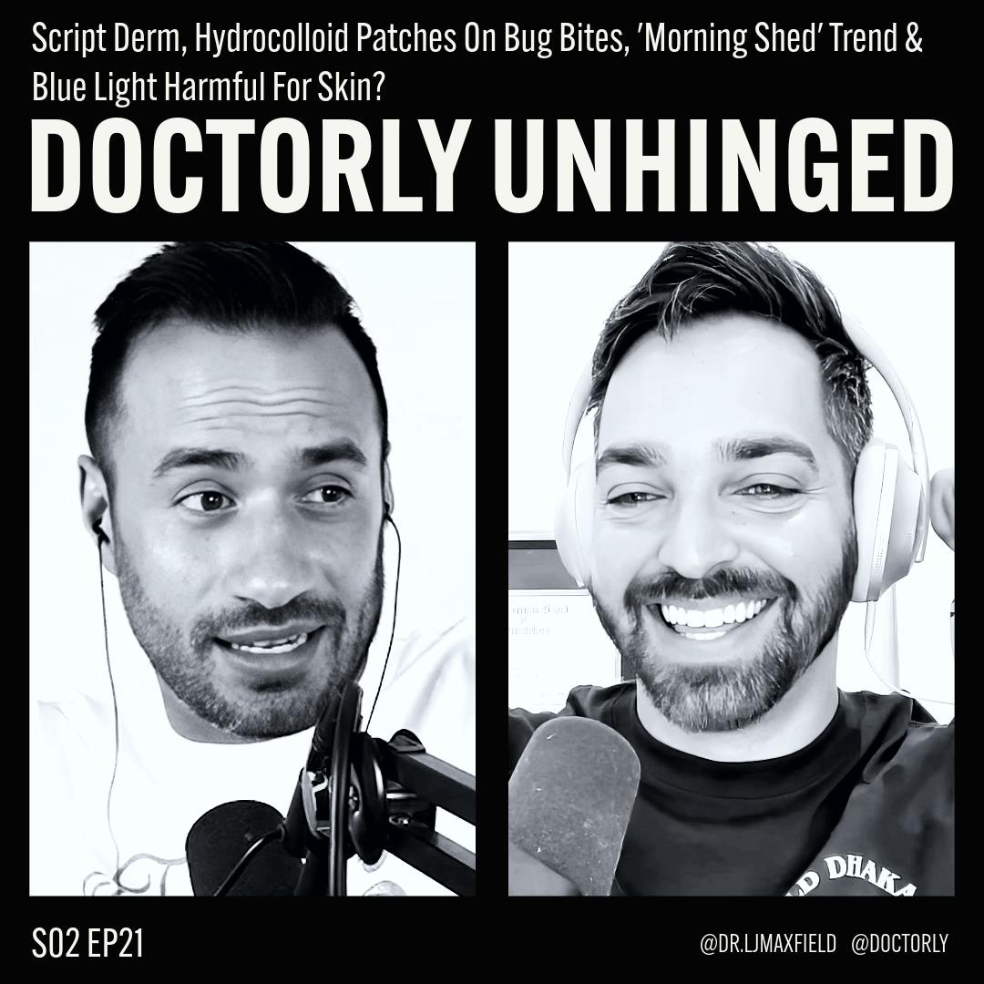 Script Derm, Hydrocolloid Patches On Bug Bites, 'Morning Shed' Trend & Blue Light Harmful For Skin? Script Derm, Hydrocolloid Patches On Bug Bites, 'Morning Shed' Trend & Blue Light Harmful For Skin?