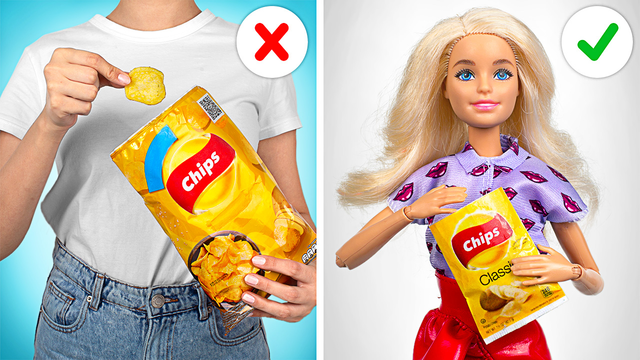 How To Make Delicious Mini Food For Dolls || DIY Tiny Treats