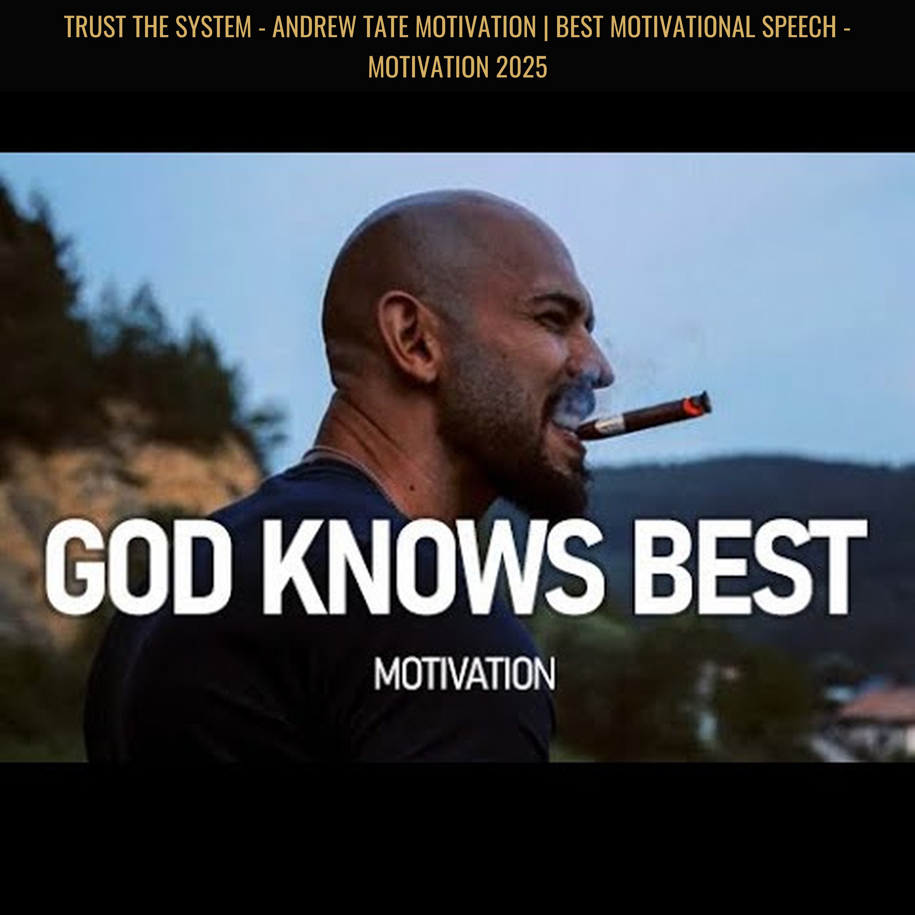 TRUST THE SYSTEM - Andrew Tate Motivation | Best Motivational Speech - Motivation 2025