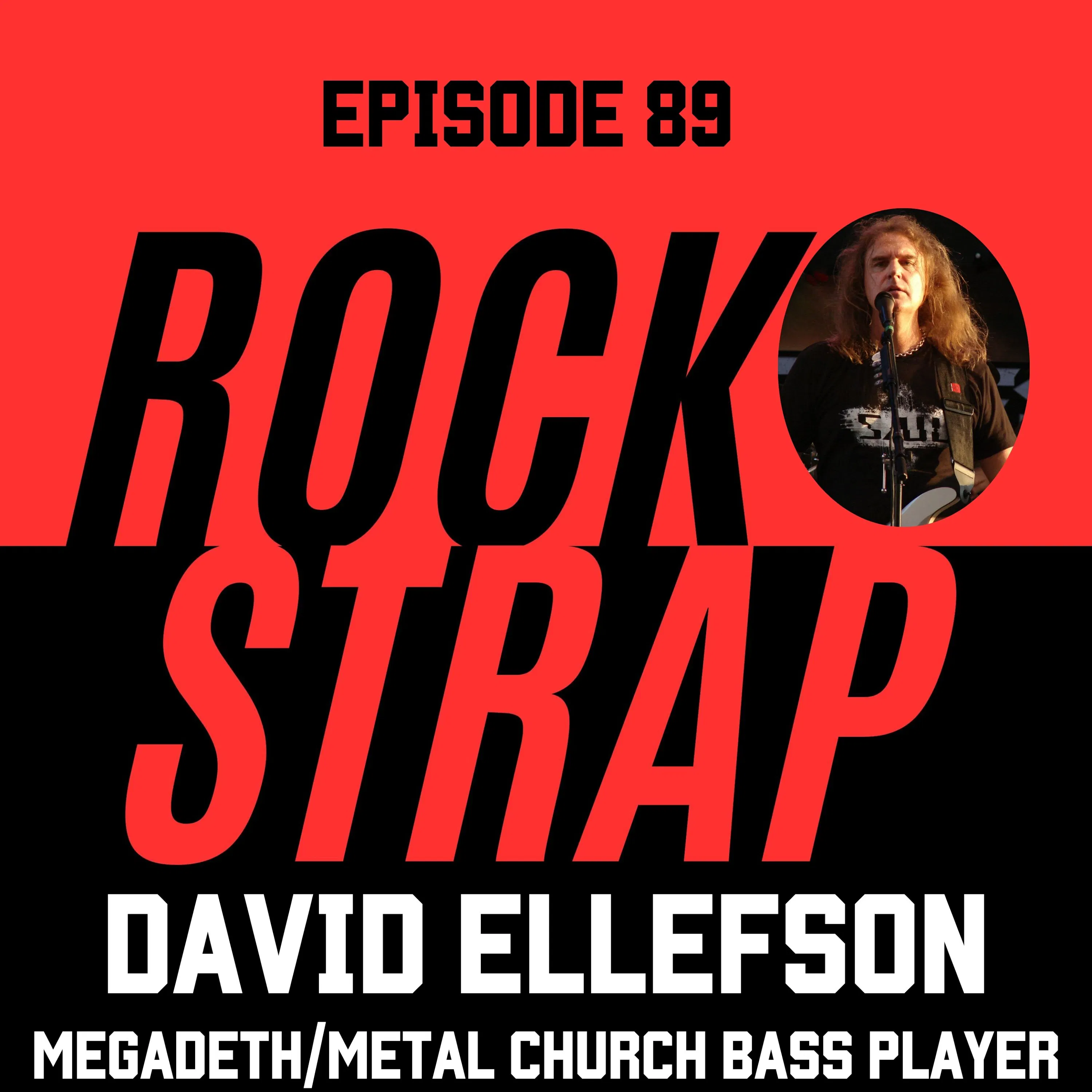 David Ellefson - Sporting New Metal Church Material!