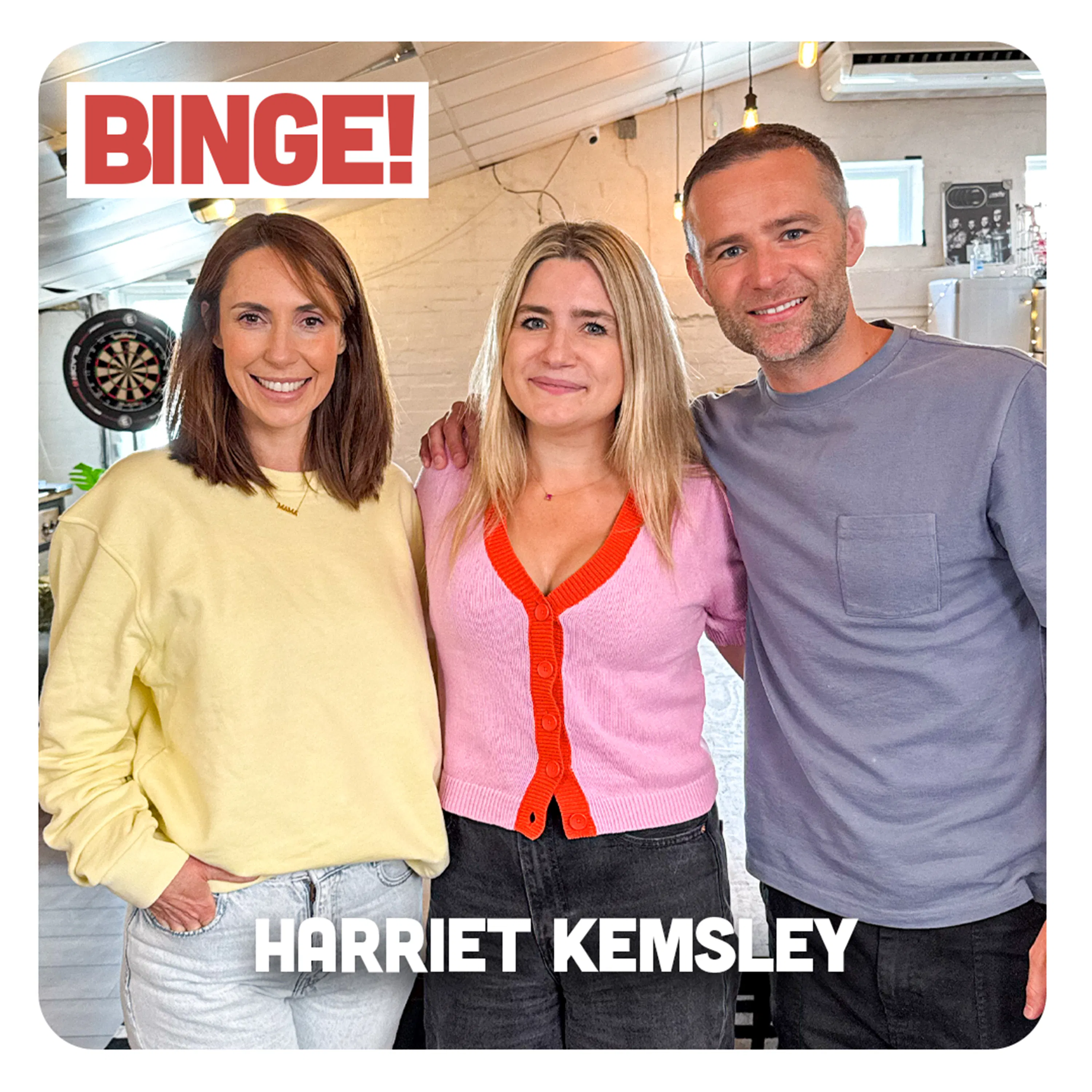 Harriet Kemsley on LAST ONE LAUGHING: 'I Had to Write DON'T LAUGH on My Hand!' episode artwork