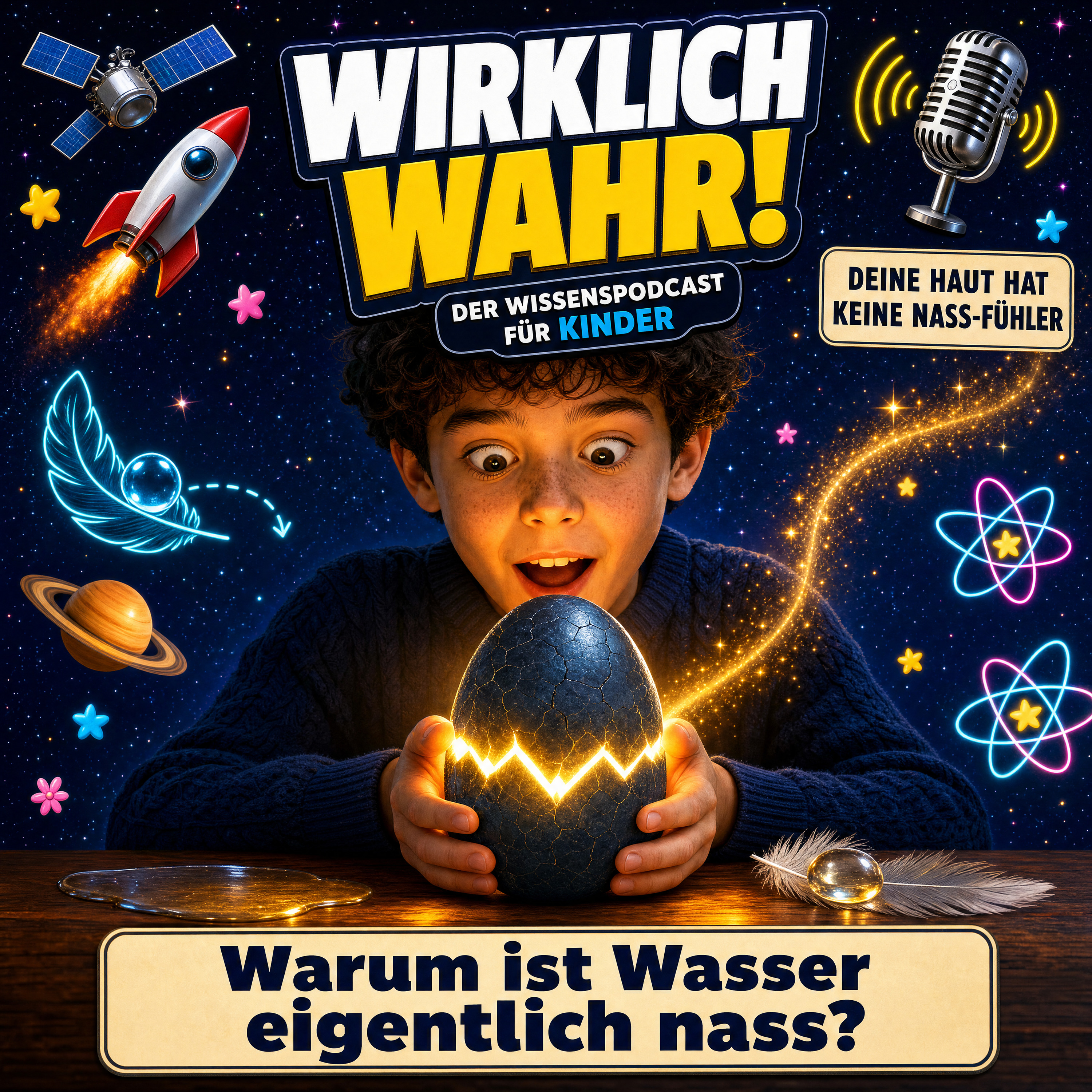 Cover: Frag nach! Warum ist Wasser eigentlich nass?