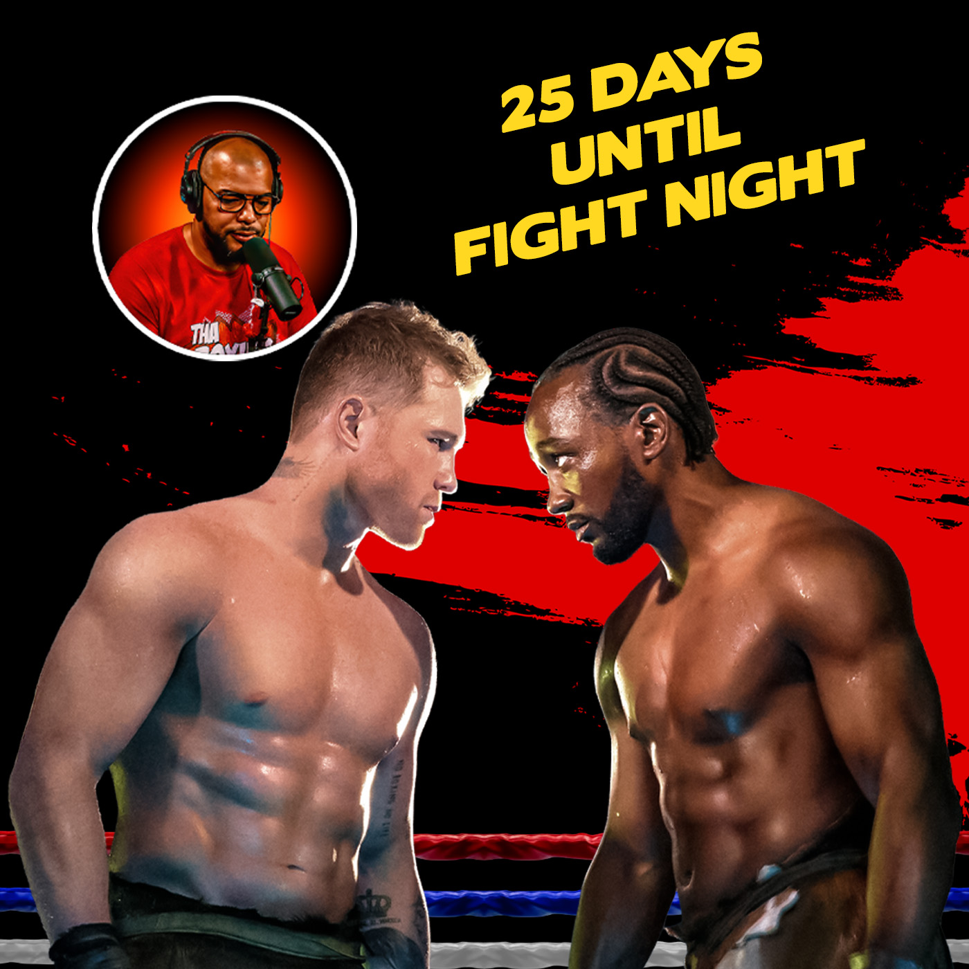 ☎️ Crawford vs. Alvarez 25 days Out: Is Bud’s Bulk-Up a Big Mistake❓