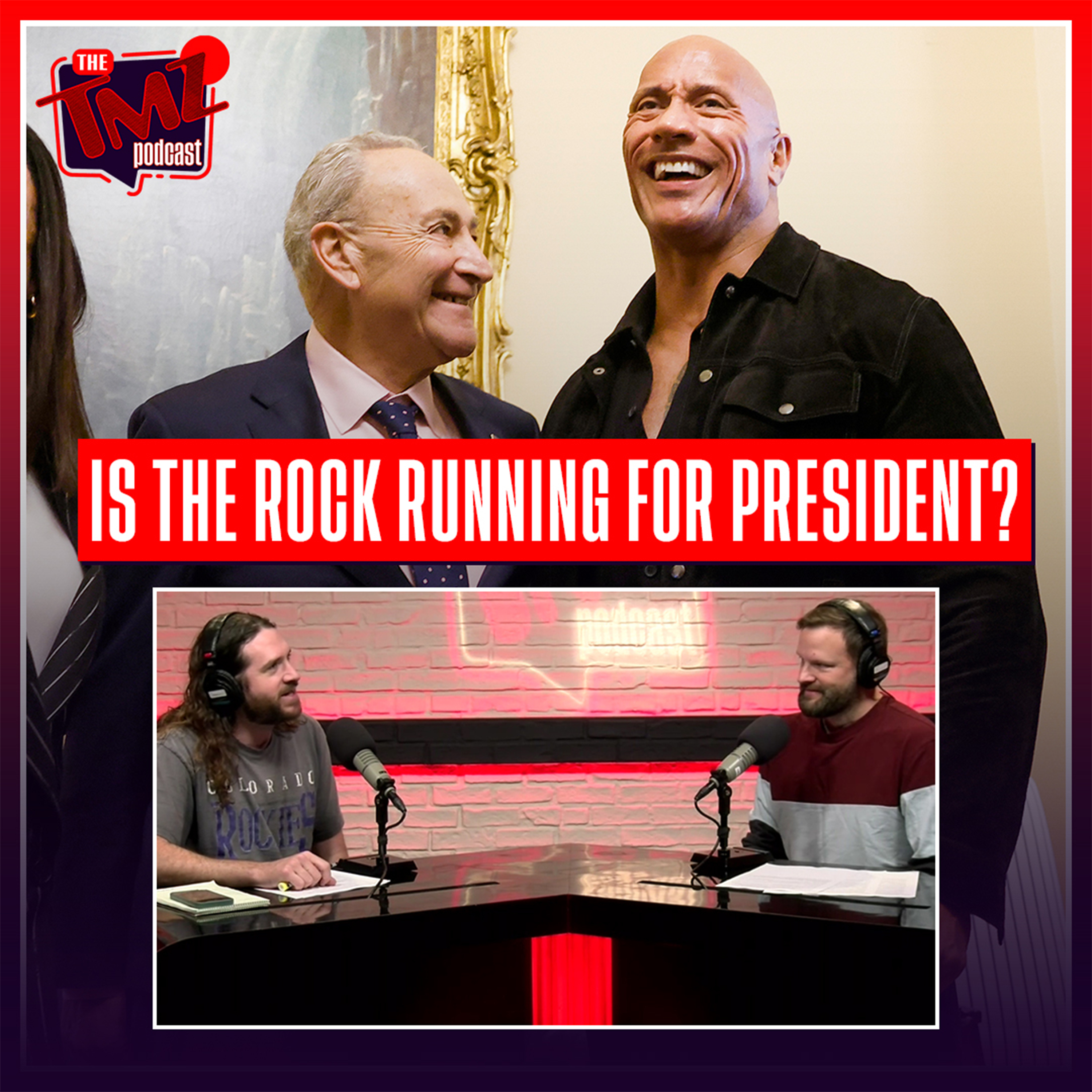 Dwayne 'The Rock' Johnson Visits Capitol Amid Presidential Run Rumors