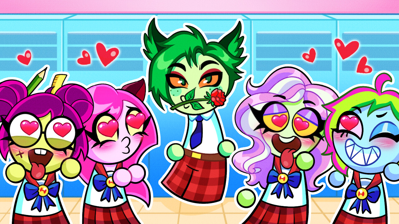 All girls are in LOVE with my boyfriend?! 😱💔 Why Does Everyone Want Him Now?! | Teen-Z