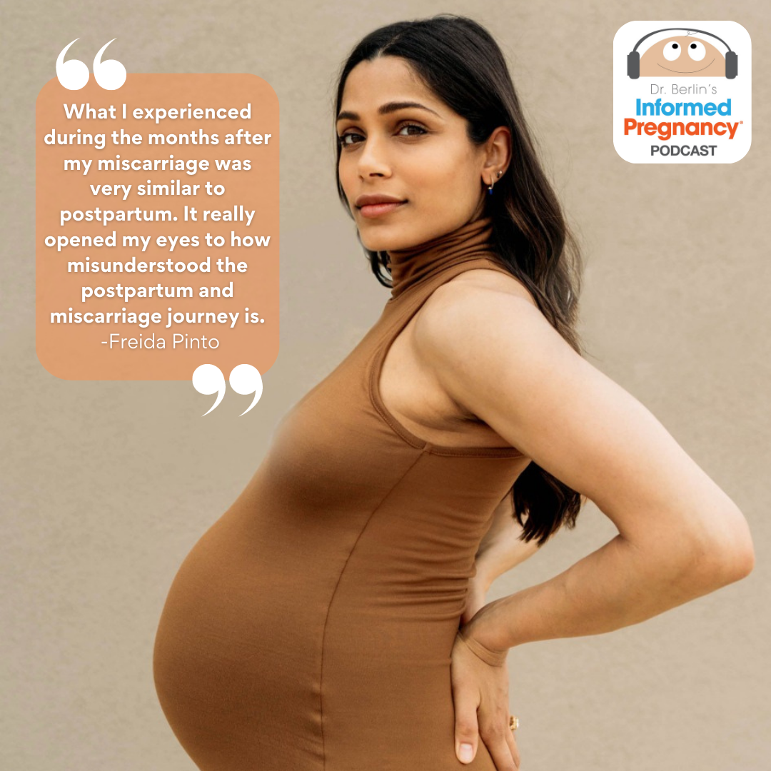 Ep. 338 Freida Pinto: A Birth Story