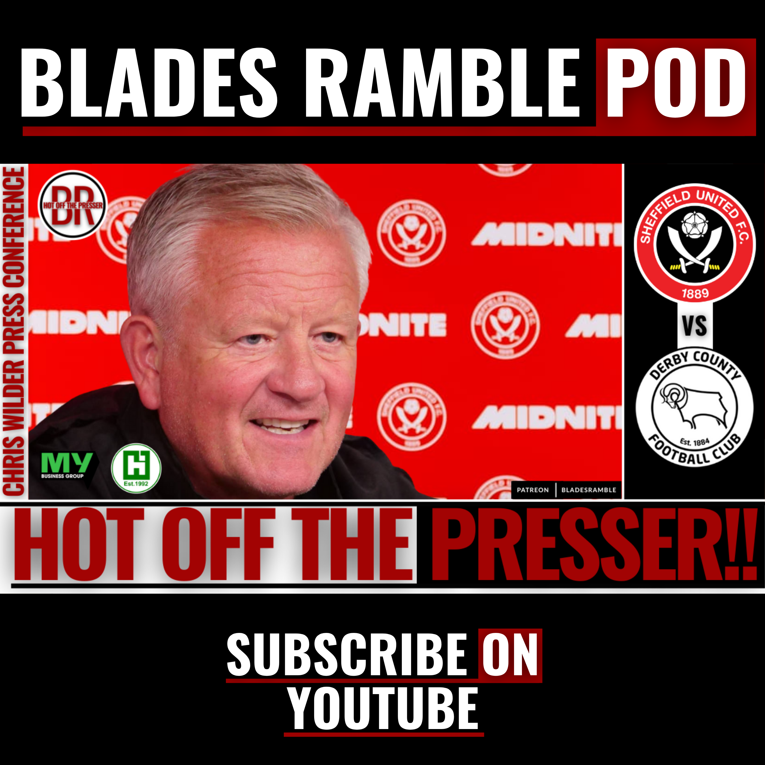 🗞️⚔️ HOT OFF THE PRESSER | SHEFFIELD UNITED vs DERBY COUNTY! ⚔️🗞️