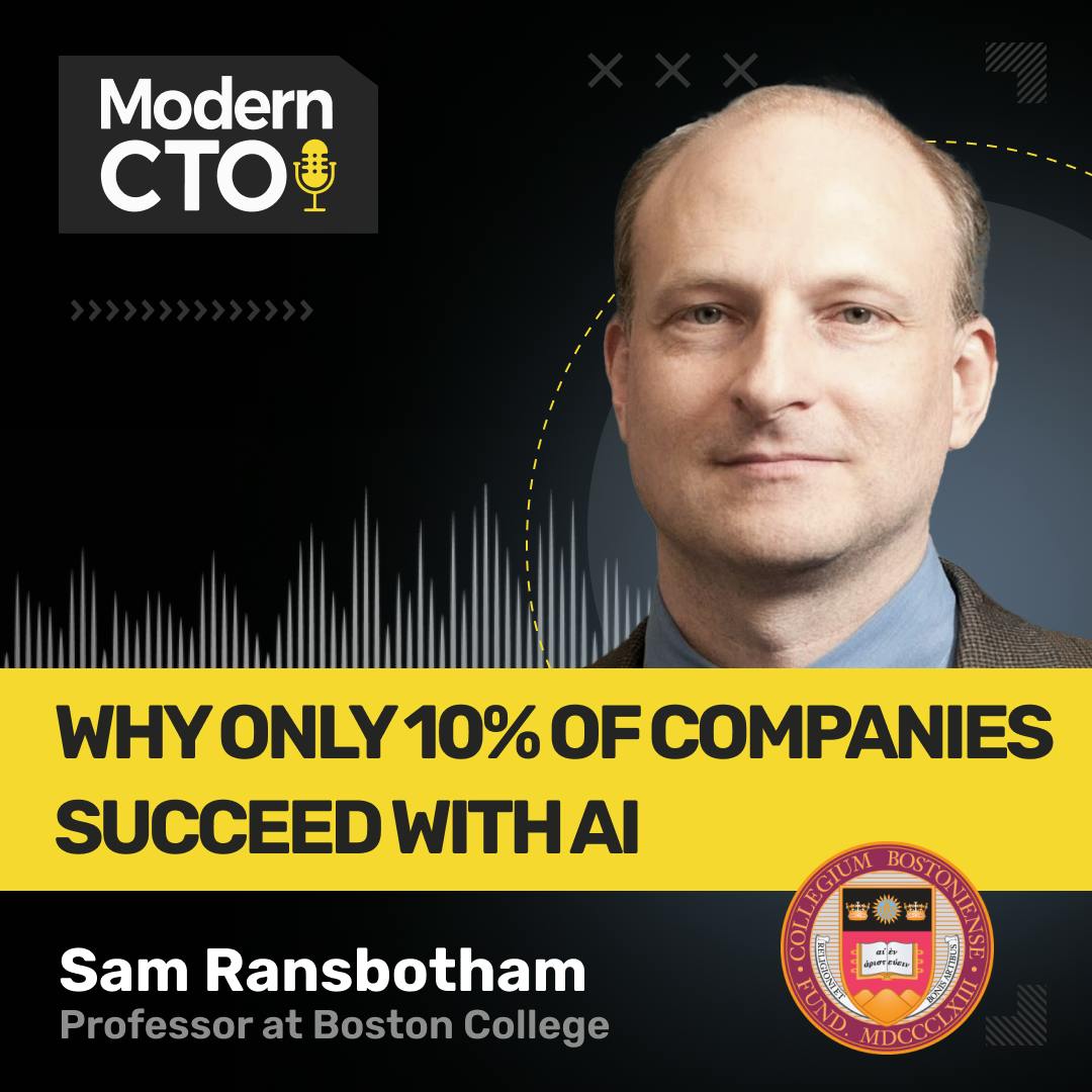 Why Only 10% of Companies Succeed With AI with Sam Ransbotham, Professor at Boston College