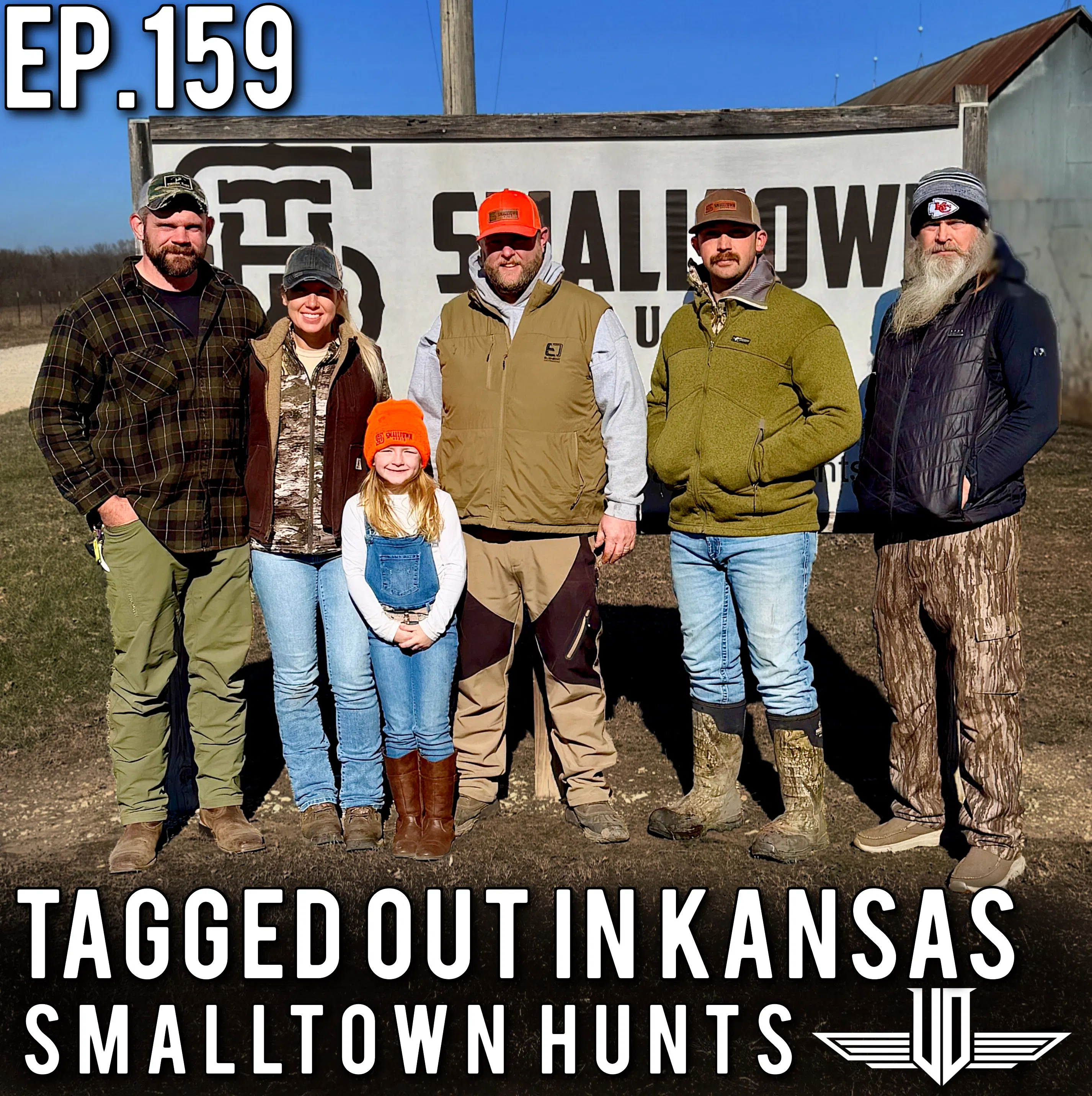 159 Tagged Out In Kansas - Small Town Hunts episode artwork