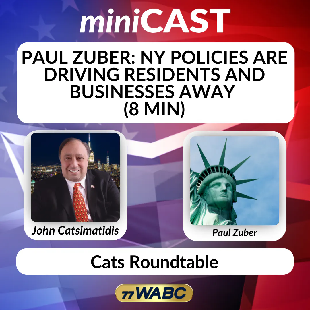 Paul Zuber: NY Policies Are Driving Residents and Businesses Away (8 min) Paul Zuber: NY Policies Are Driving Residents and Businesses Away (8 min)