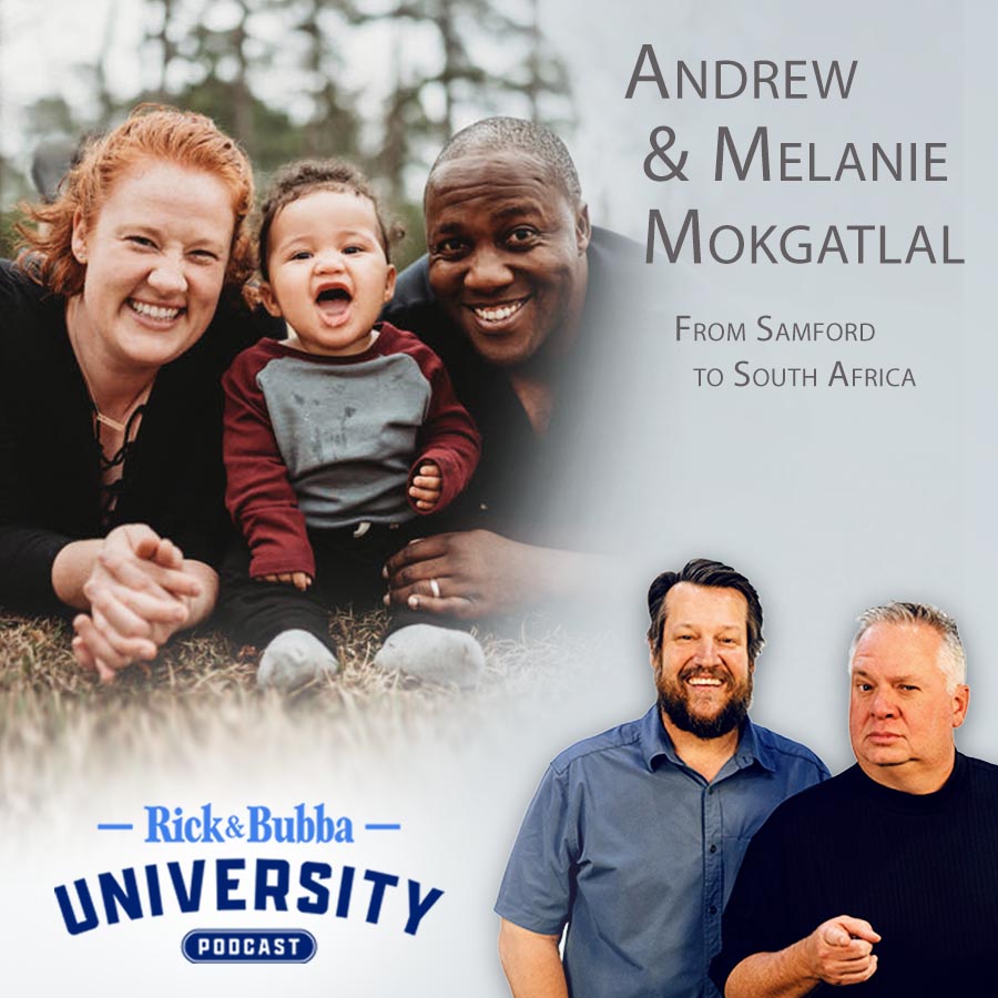 Ep 113 | From Samford to South Africa | Andrew & Melanie Mokgatla