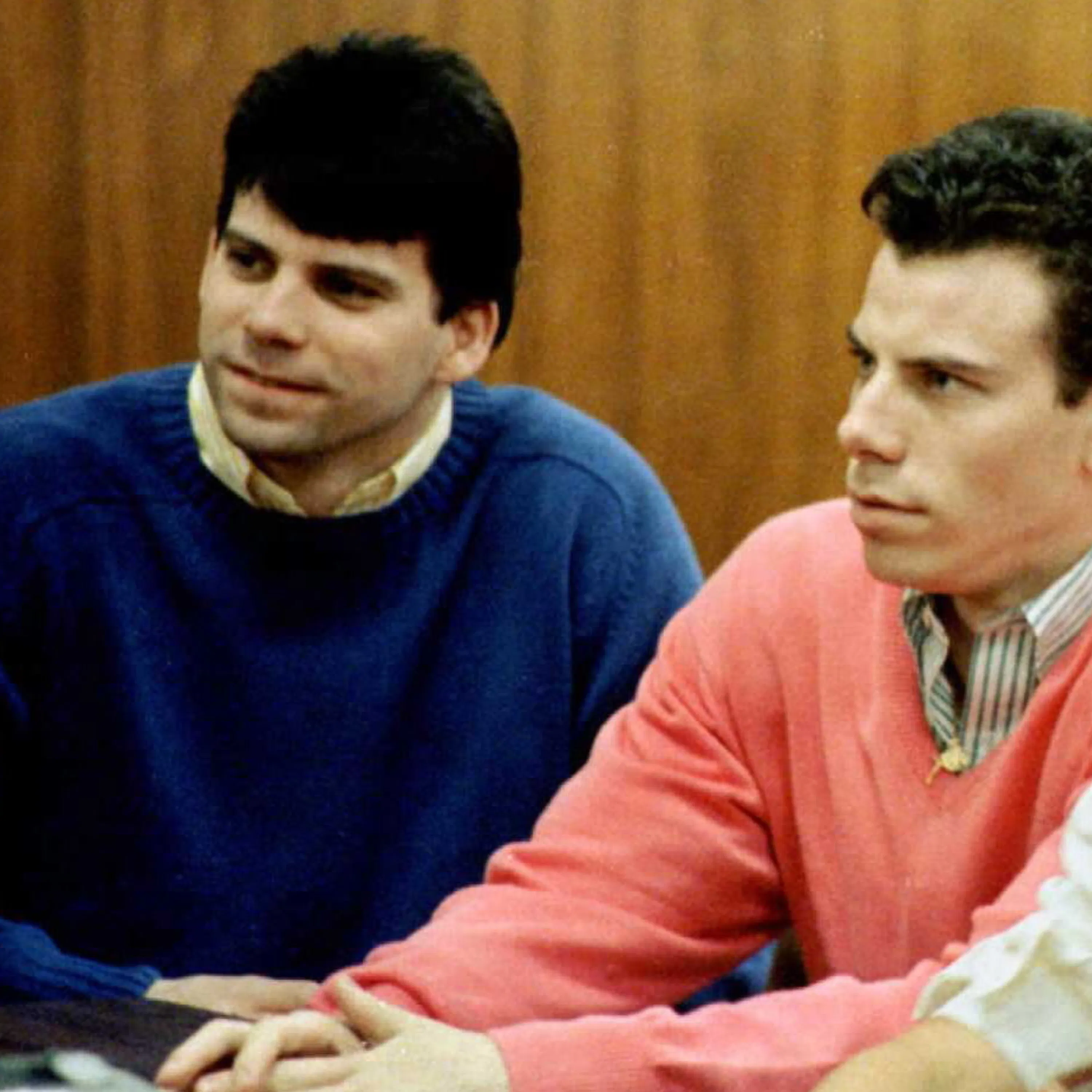 Cover art for the episode "Reconsidering the Menendez brothers" from Today, Explained