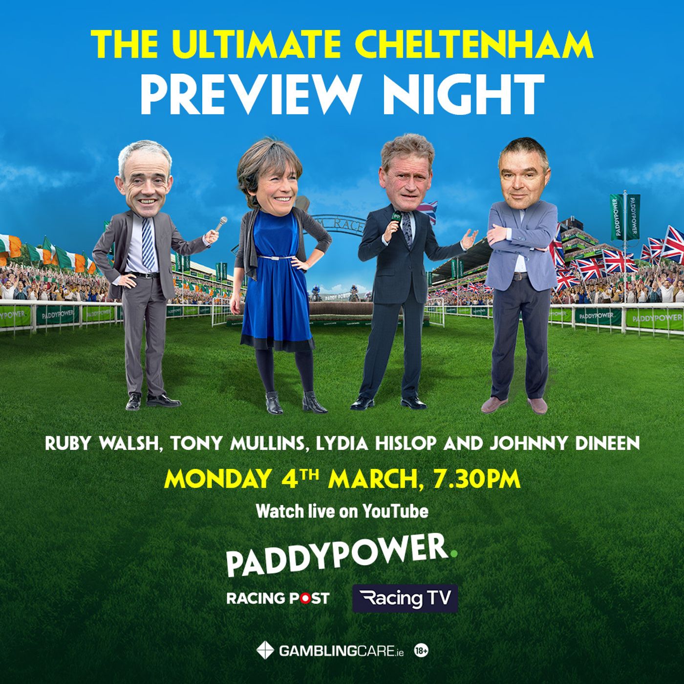 487: THE ULTIMATE CHELTENHAM 2024 PREVIEW NIGHT - Ruby Walsh, Johnny Dineen, Lydia Hislop & Tony Mullins episode artwork