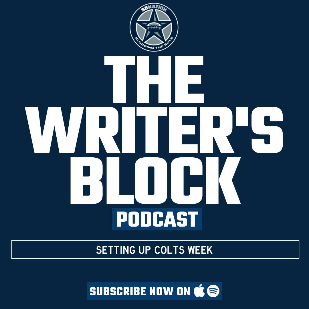 The Writer's Block: Setting up Colts week