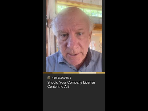 Should Your Company License Content to AI?