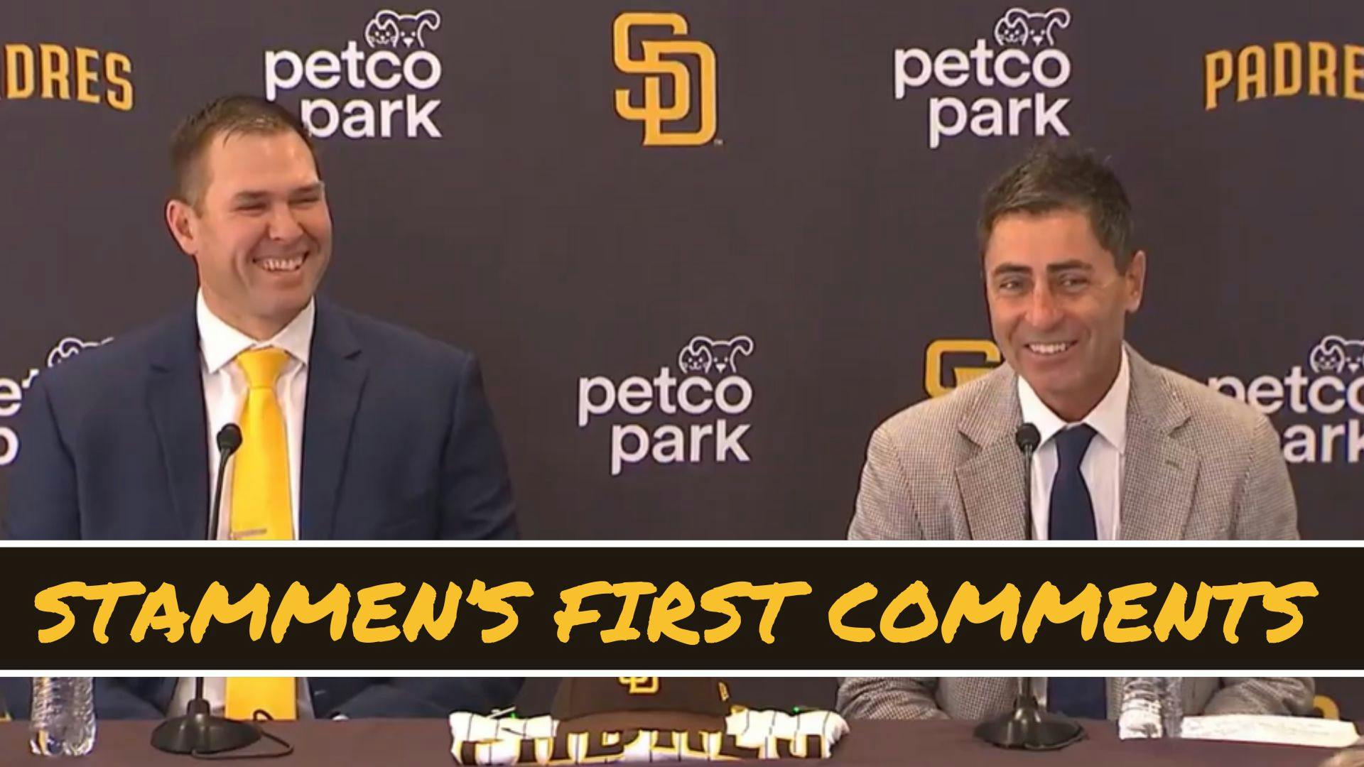 Craig Stammen introduced as Padres manager Craig Stammen introduced as Padres manager