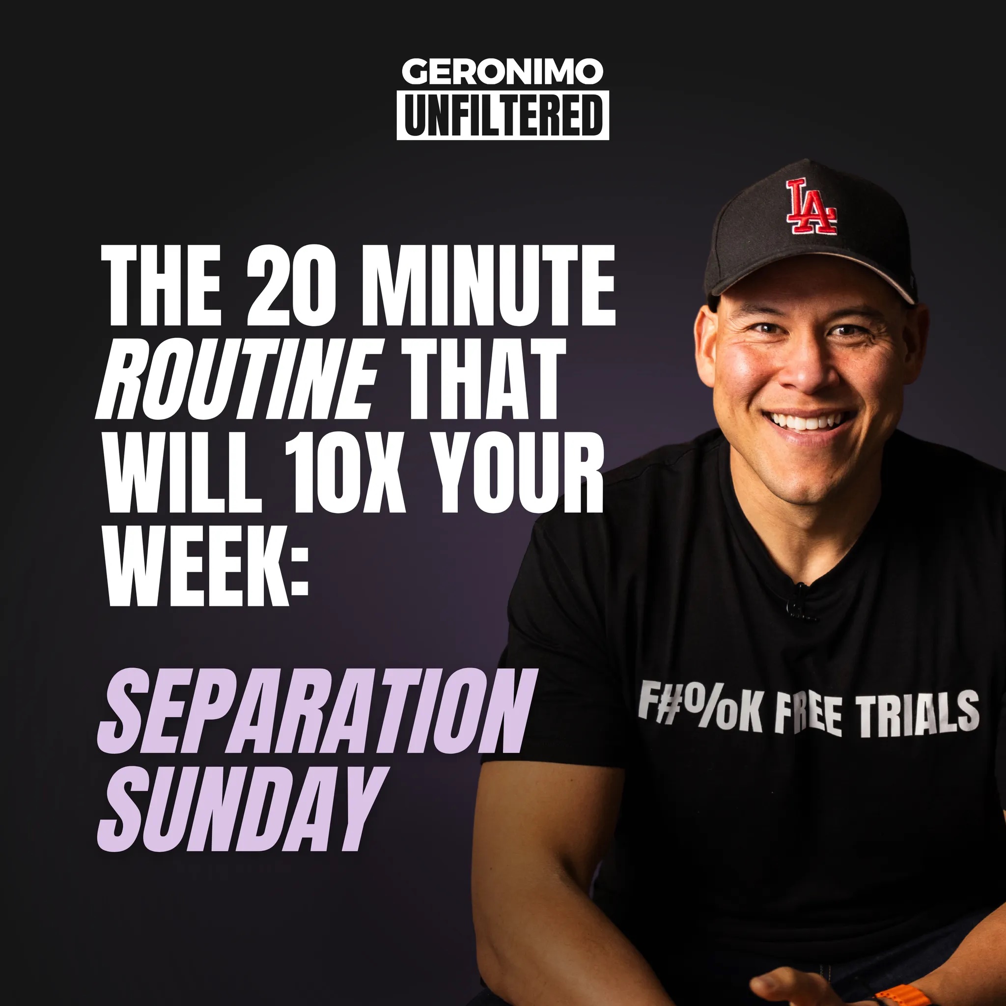 The 20 Minute Routine That Will 10x Your Week: Separation Sunday