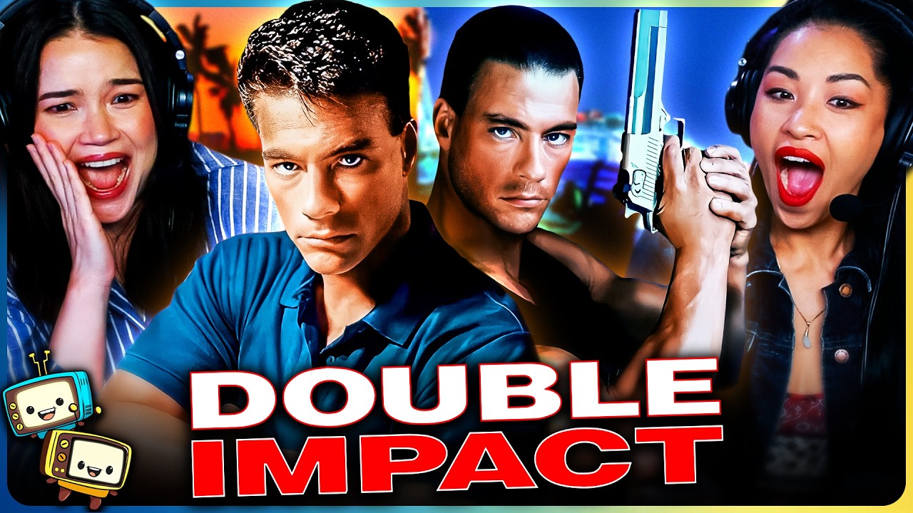 DOUBLE IMPACT (1991) Movie Reaction! | First Time Watch! | Jean-Claude Van Damme episode artwork