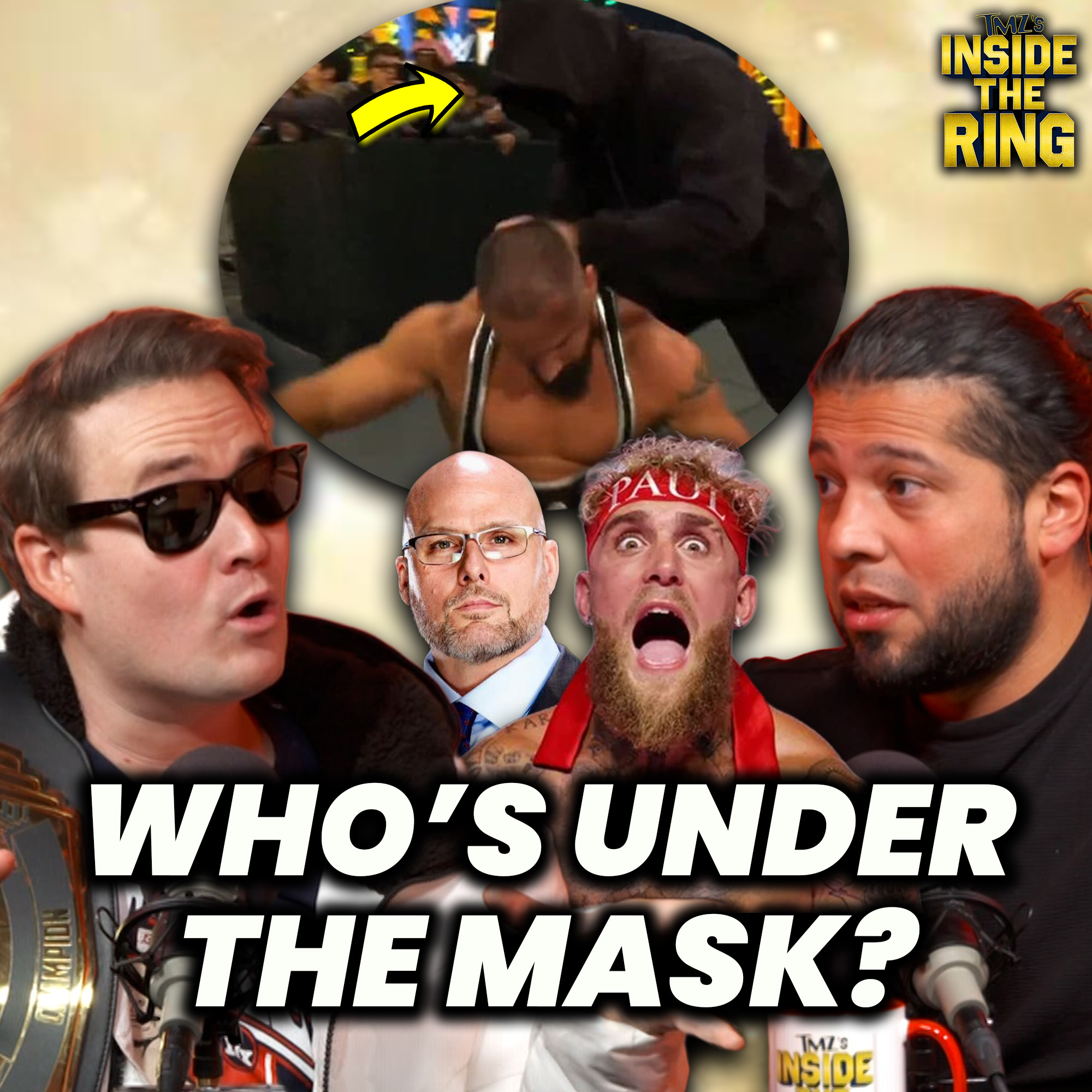 WWE Masked Attacker REVEALED! Jake Paul or Adam Pearce?