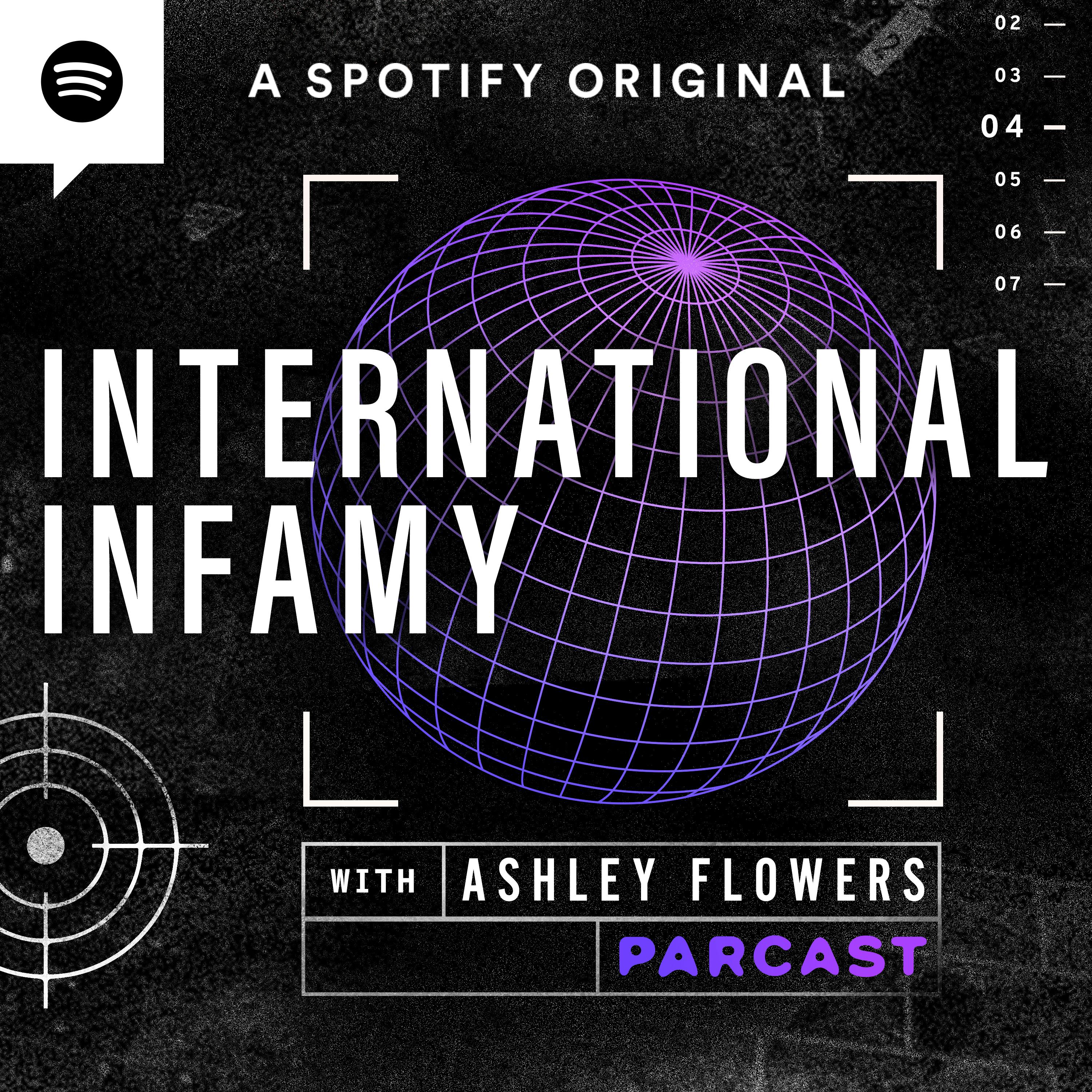 International Infamy with Ashley Flowers podcast show image