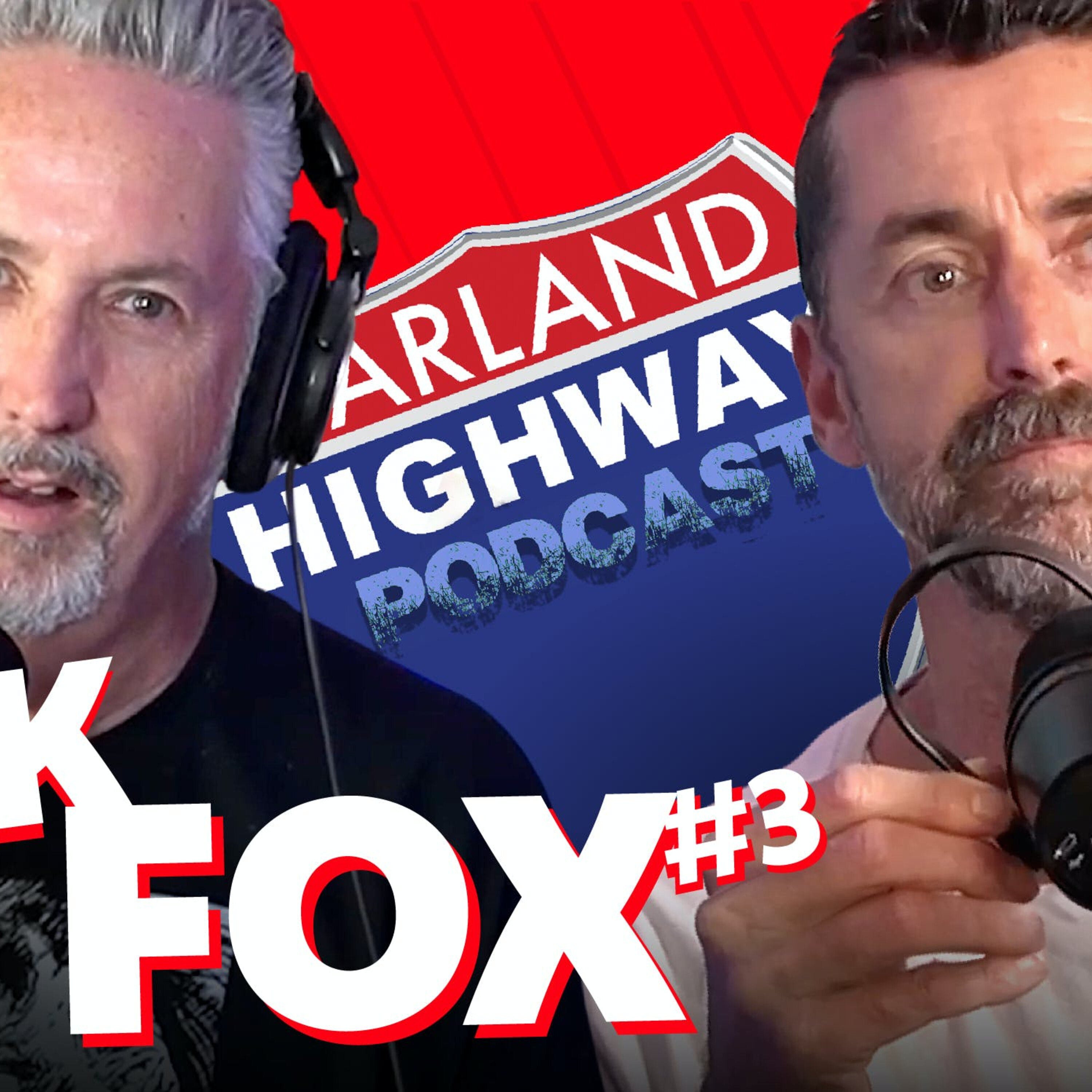 NEW HARLAND HIGHWAY #65 - KIRK FOX, Comedian, Actor, Writer. Kirk's 3rd visit is full of seafood stories, death, love, and talk of his hit TV show The JURY.