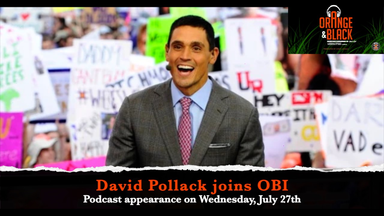 The Orange and Black Insider Bengals podcast: David the Goliath (Feat. David Pollack) episode artwork