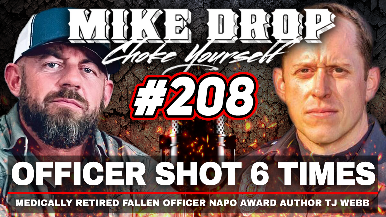 Police Officer Shot 6 Times Author TJ Webb | Mike Ritland Podcast Episode 208