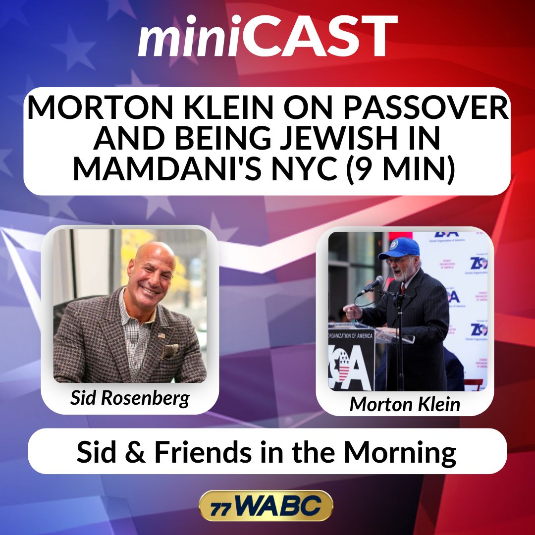 Morton Klein on Passover and Being Jewish in Mamdani's NYC (9 min) | 03-31-26