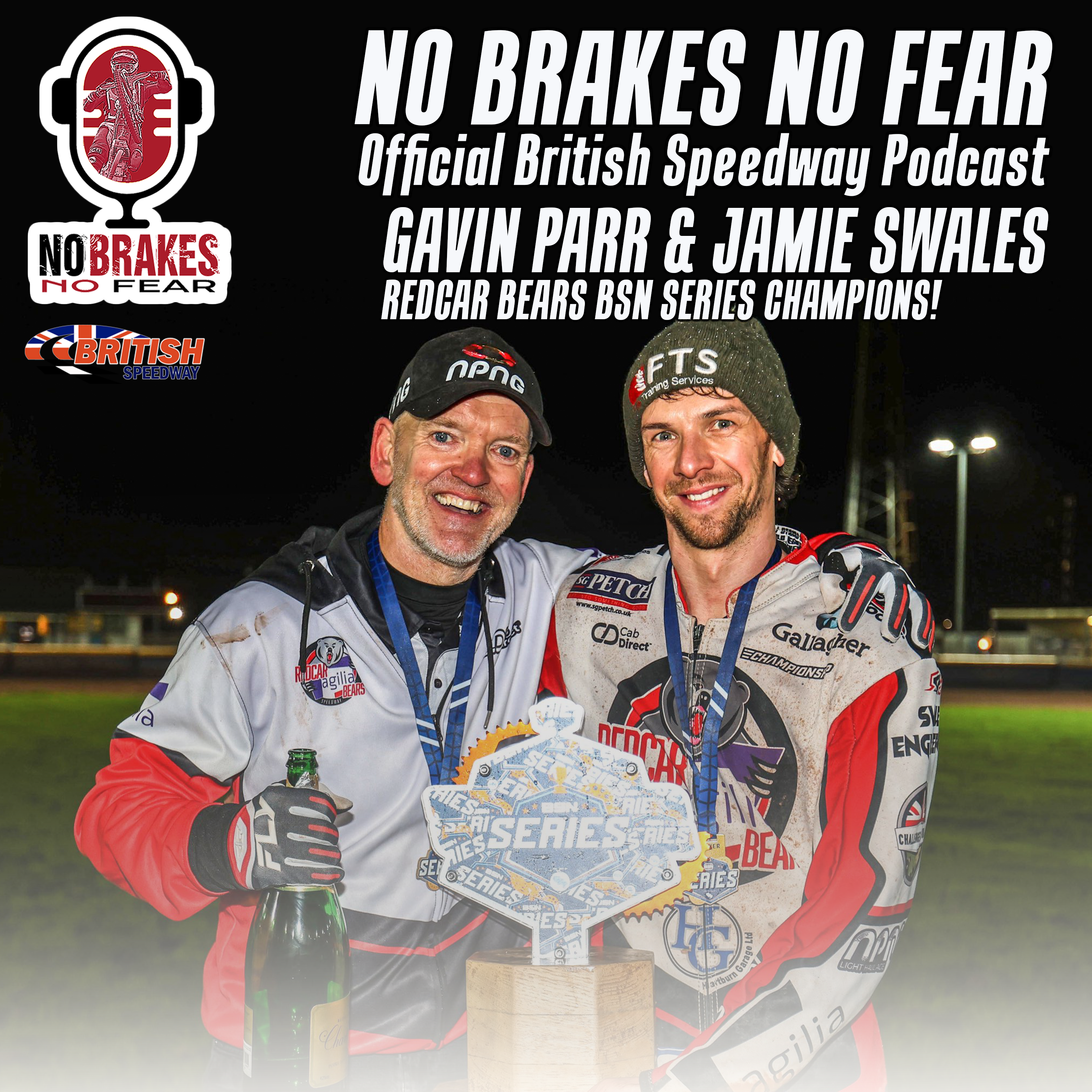 BSN Series Winners! Redcar Team Manager Gav Parr & Co-Promoter Jamie Swales