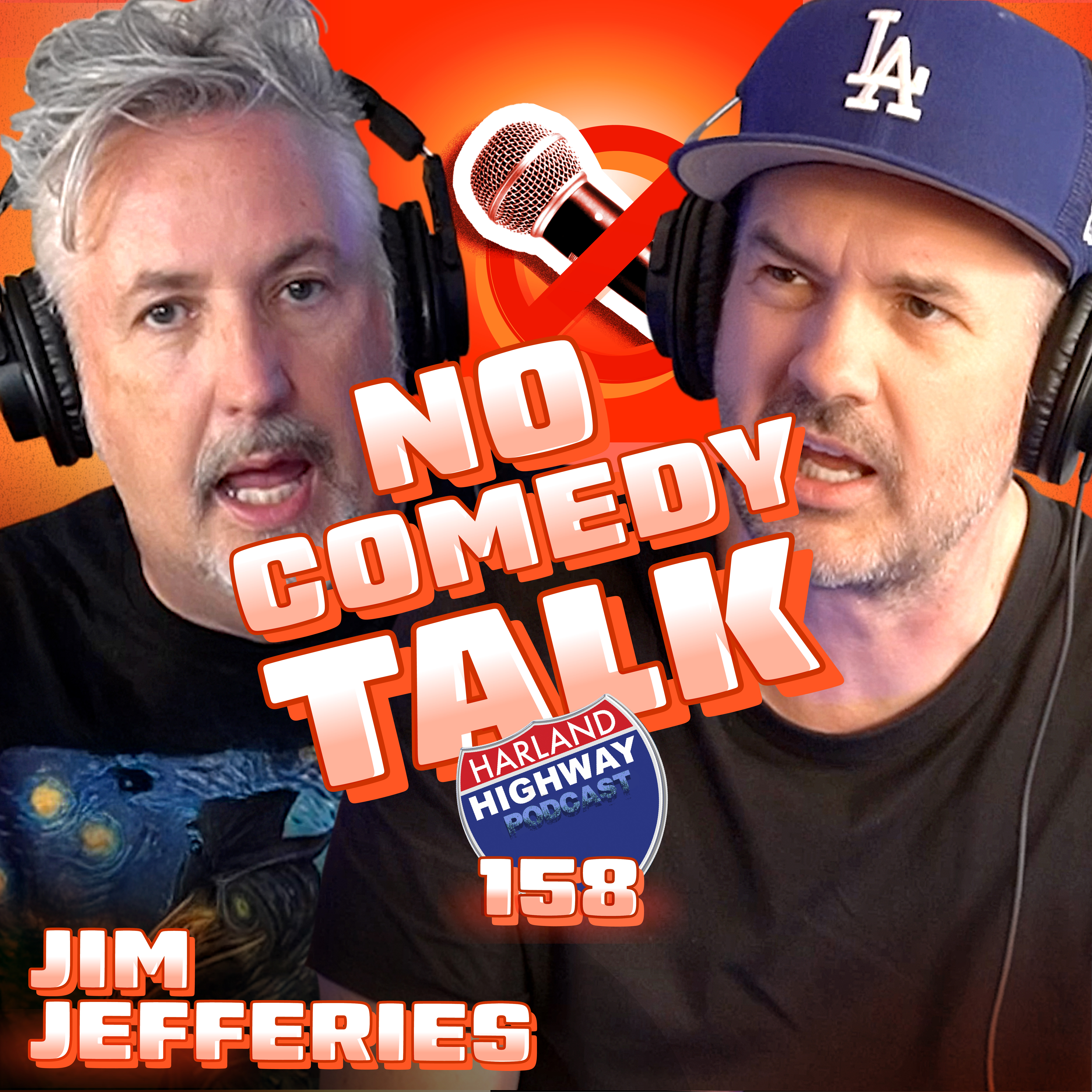 JIM JEFFRIES and I talk everything BUT comedy! Marsupials, homlessness, forbidden islands, etc!!